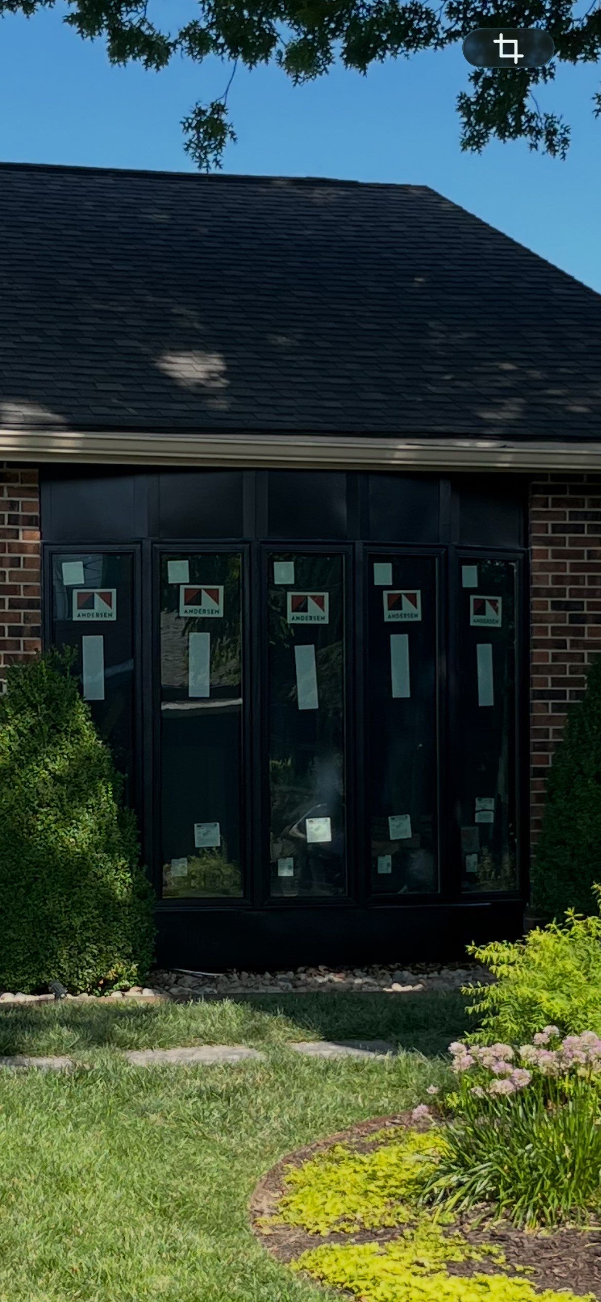 Black Andersen Window Installation and Bay Window Upgrade in Kansas City by EEC Windows, Siding & Roofing