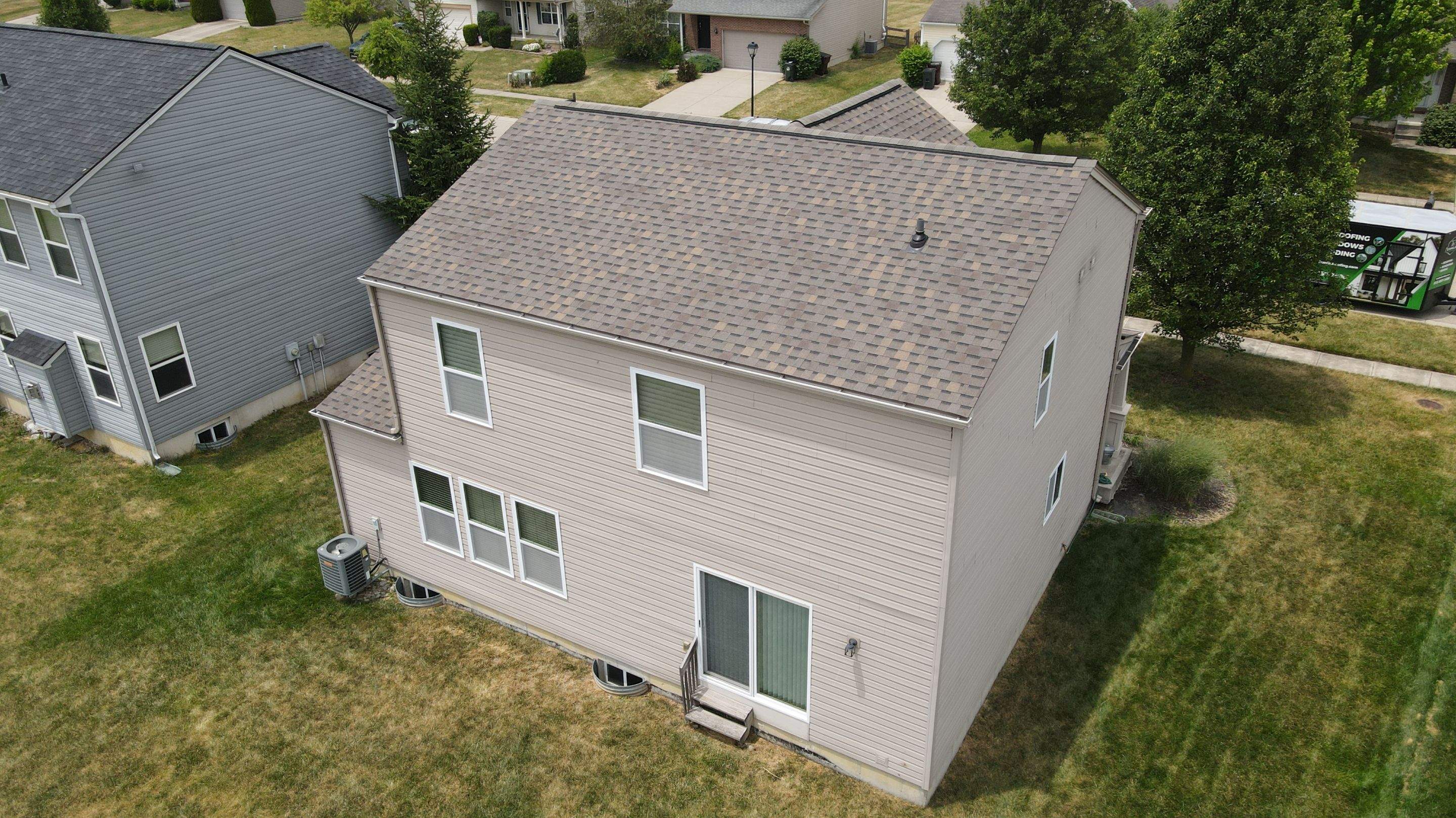 Roof paid for by insurance-Weathered Shadow by Tamlin Roofing