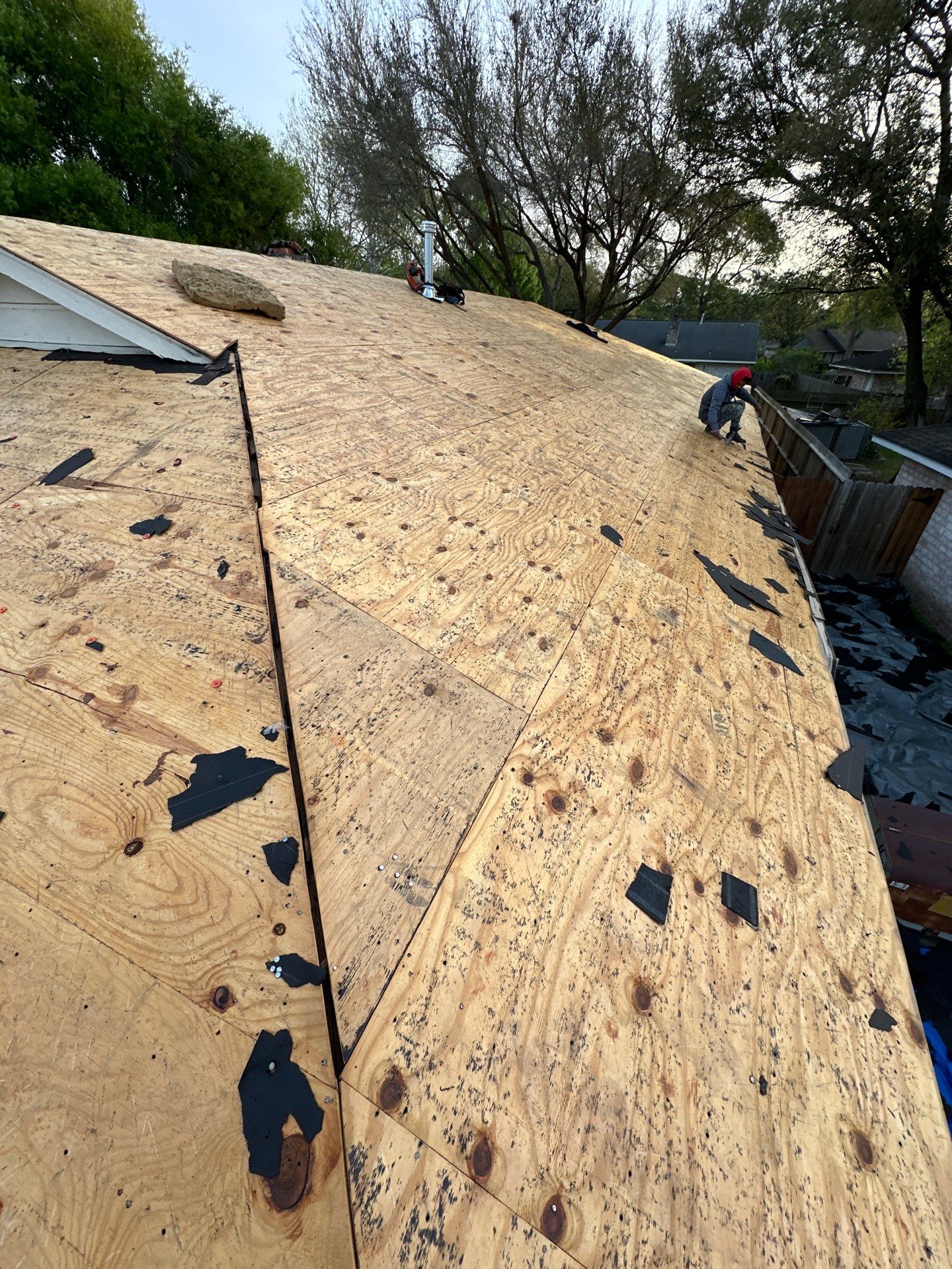 Project in Houston by Motion Roofing