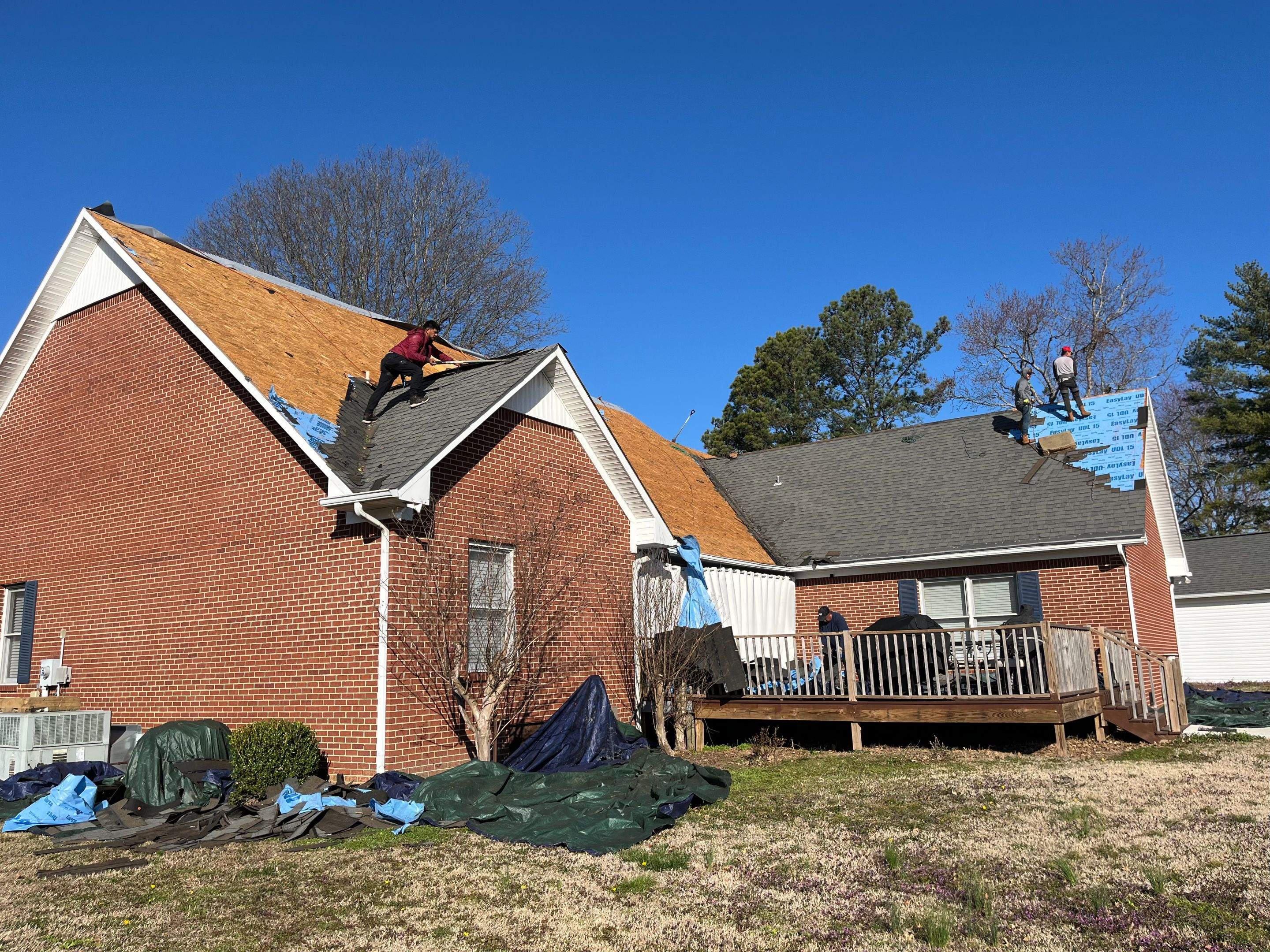 Project in Athens by BayCo Roofing