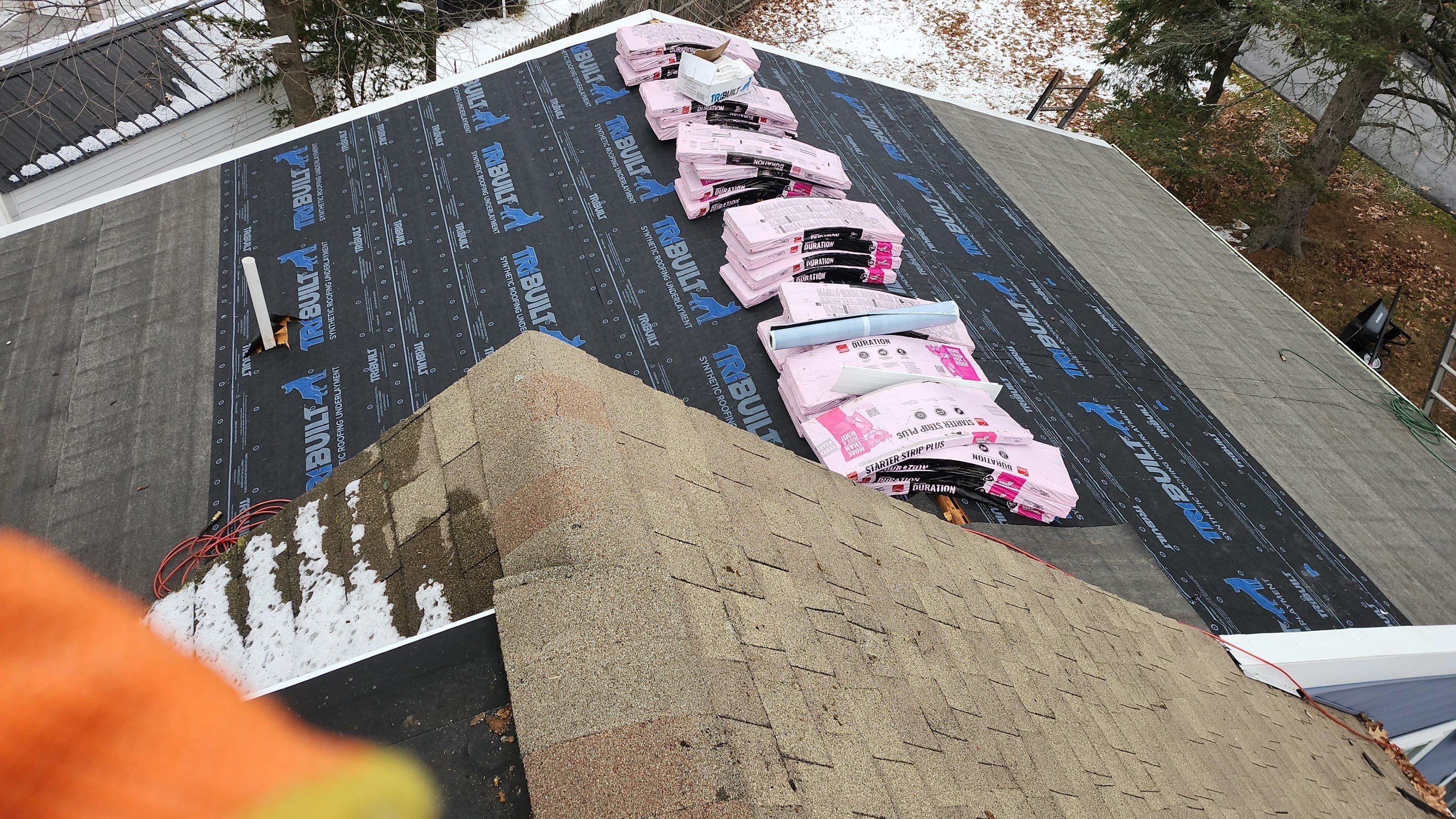 Roofing, Skylight & Chimney Project in Burlington by Mighty Dog Roofing of Greater Middlesex County