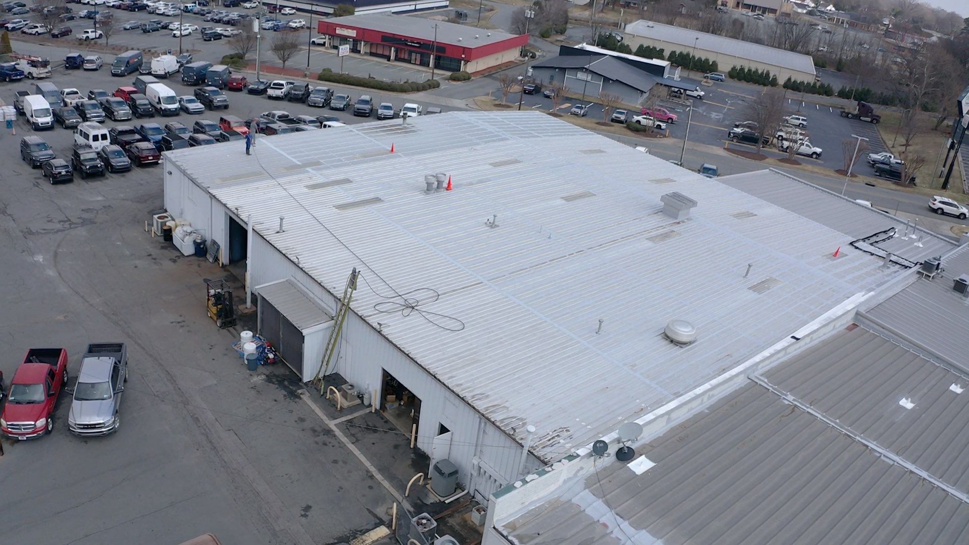 Acrylic Coating  by Just In Time Roofing and Restoration