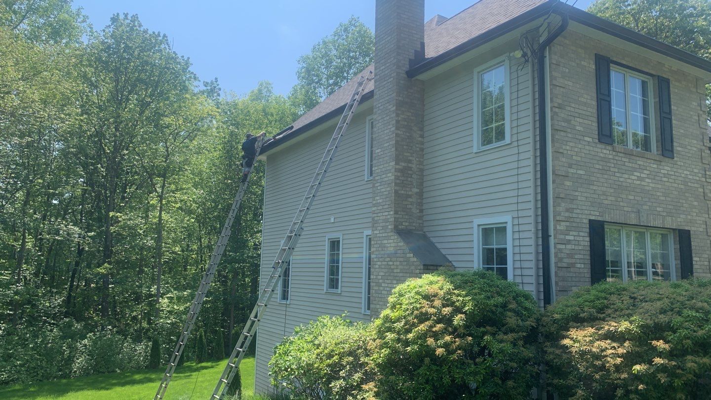 Residential Roofing Installation using Owens Corning TruDefinition Onyx Black by A Plus Exterior