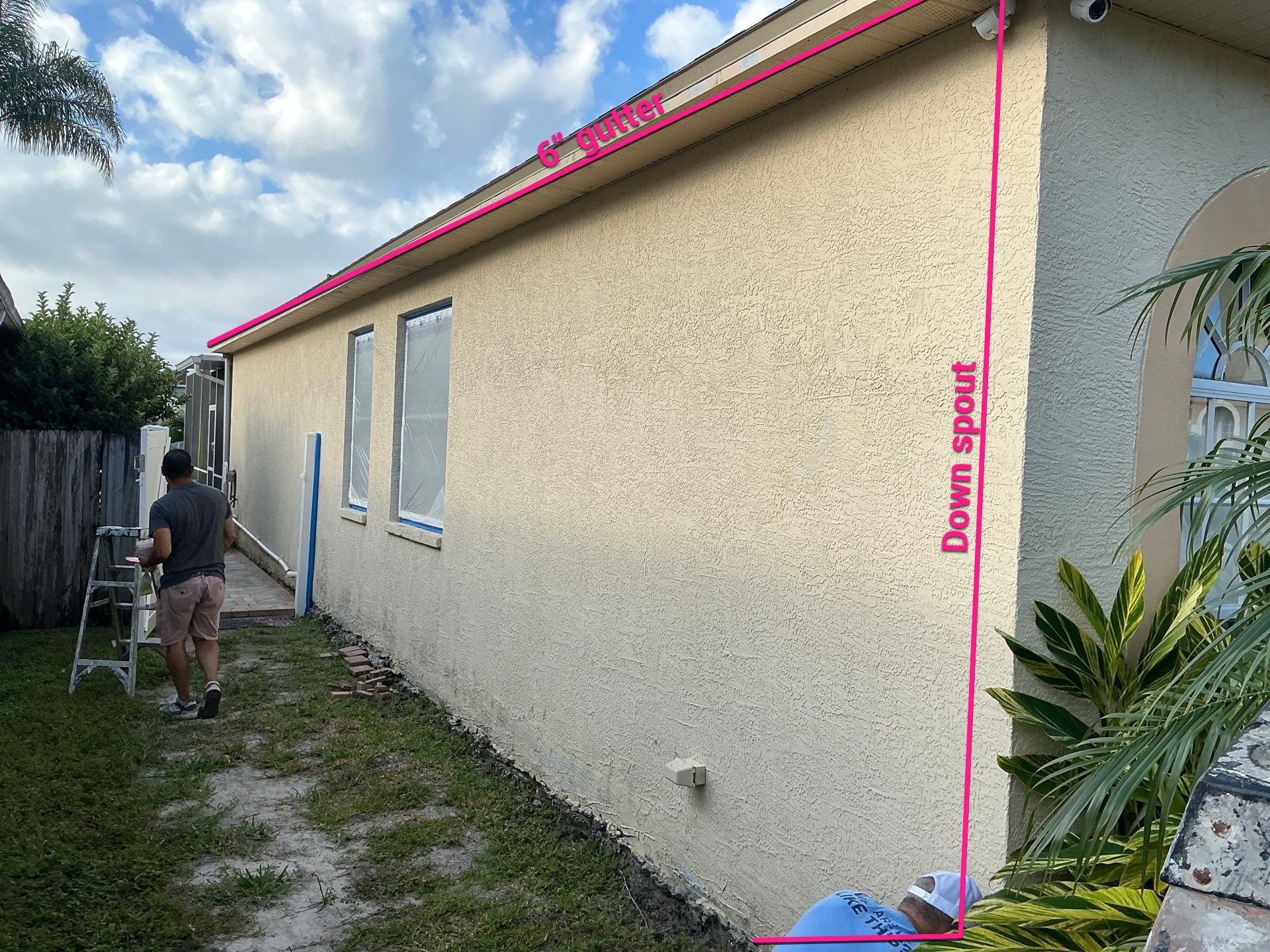 6 Inch Seamless Gutters using Musket Brown Seamless Gutters in Tampa FL by Gutter Professors