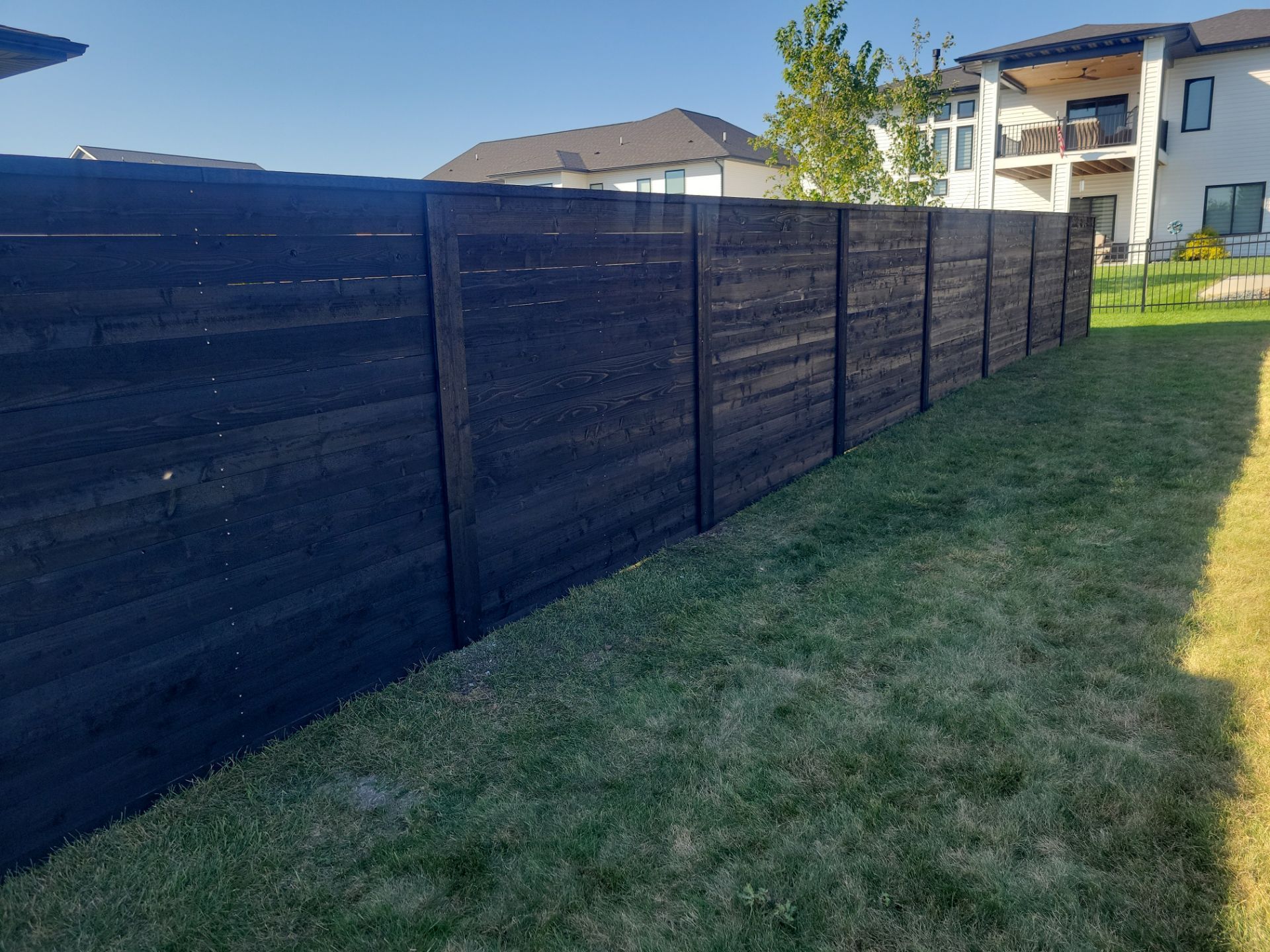 Project in Cedar by Perfect Picket Fence and Stain