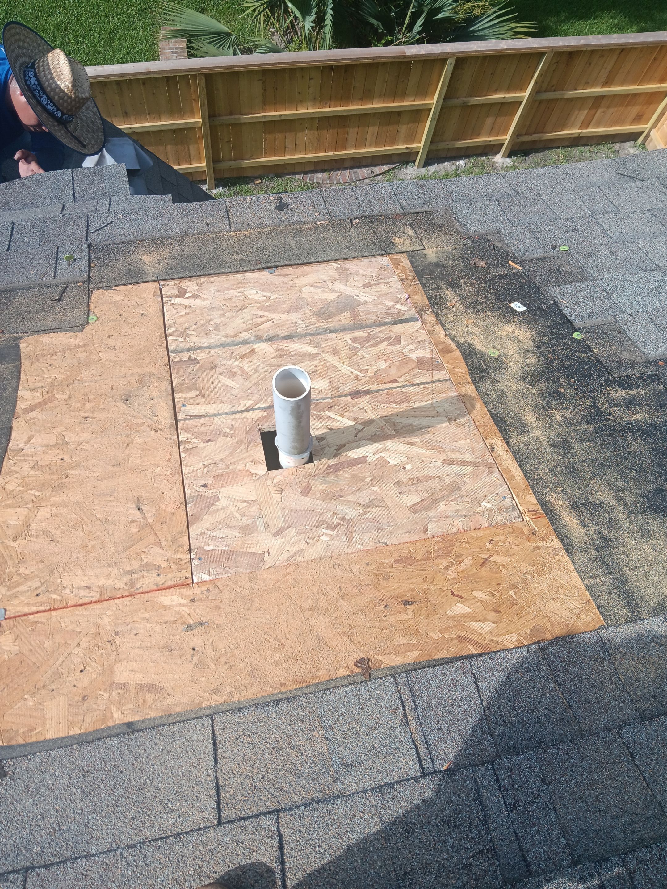 Hail Damage using Owen's Corning Duration (Lifetime) Shingles by Roof Repair Services LLC