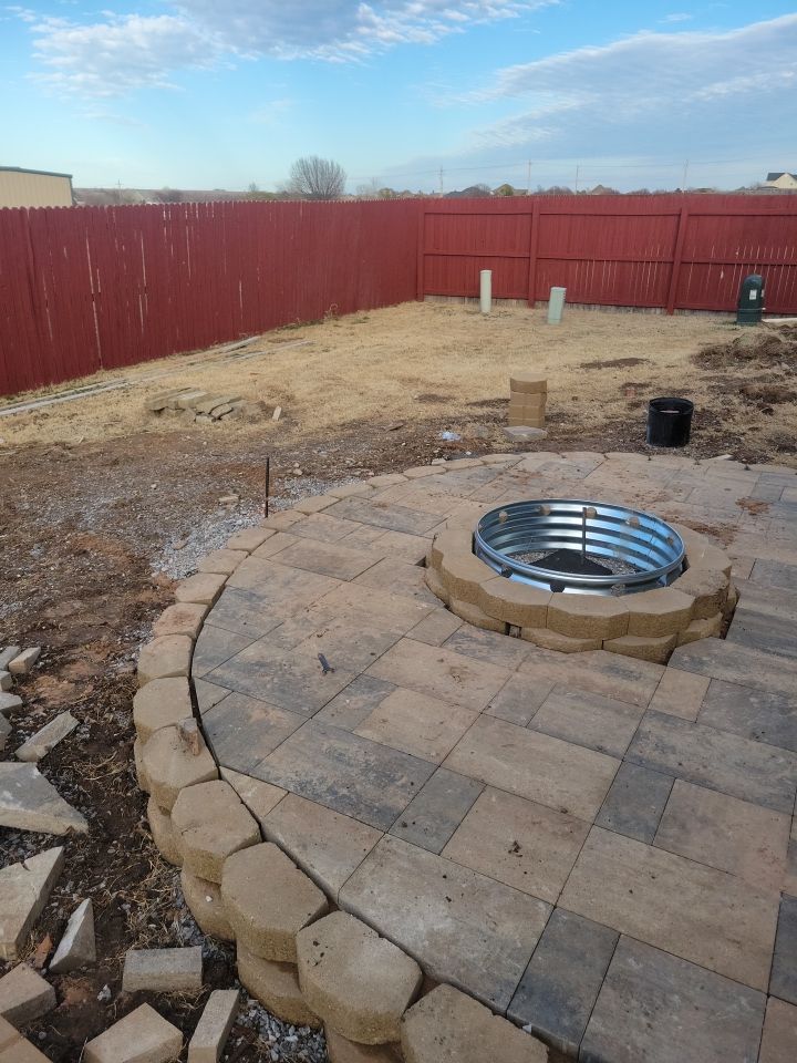 Outdoor kitchen by Clays Services Inc