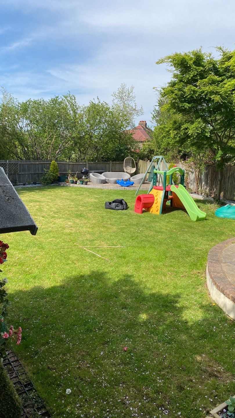 Driveway And Patio Clean using honda 21 ltr/min by Ges Exterior Cleaning ltd