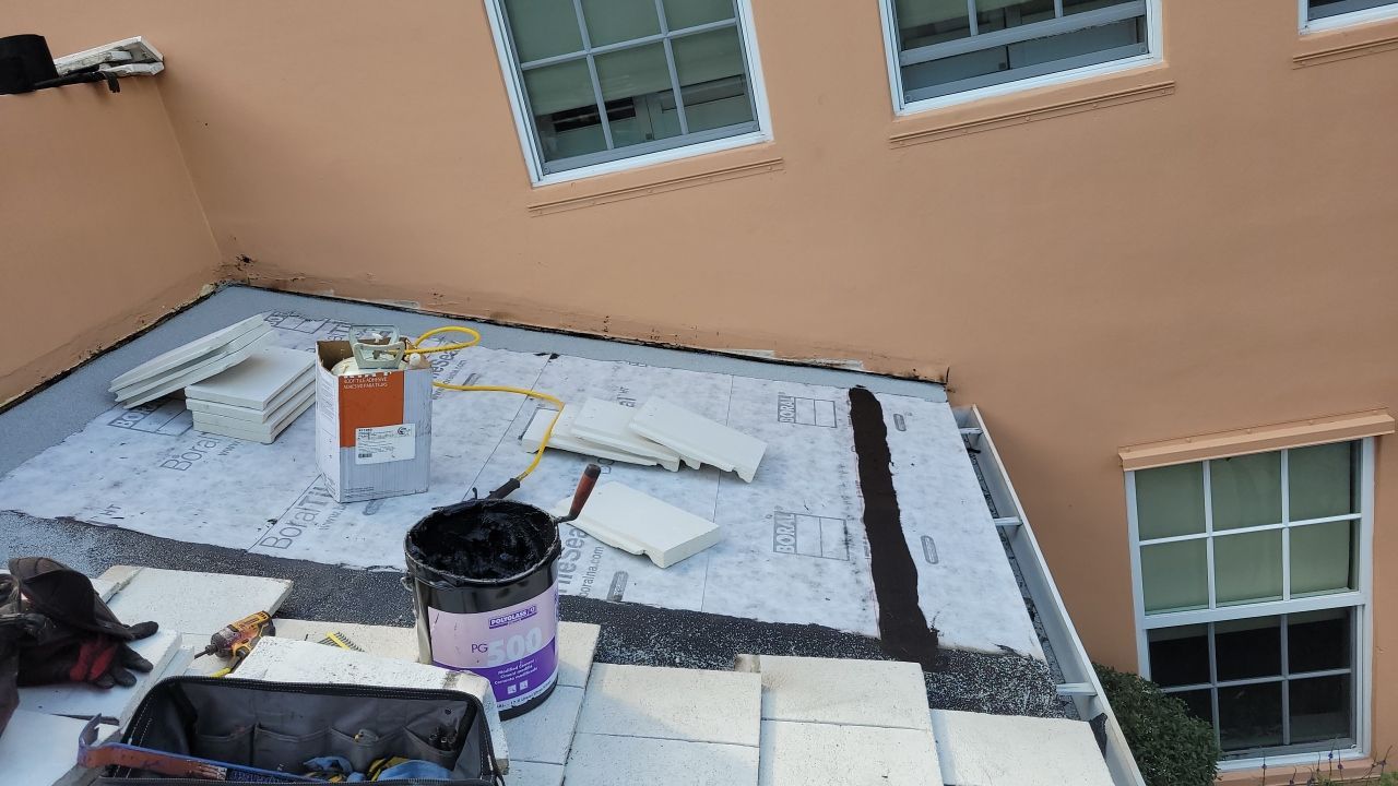 Concrete Tile Roof Repair using Concrete Roof Tile by Aastro Roofing
