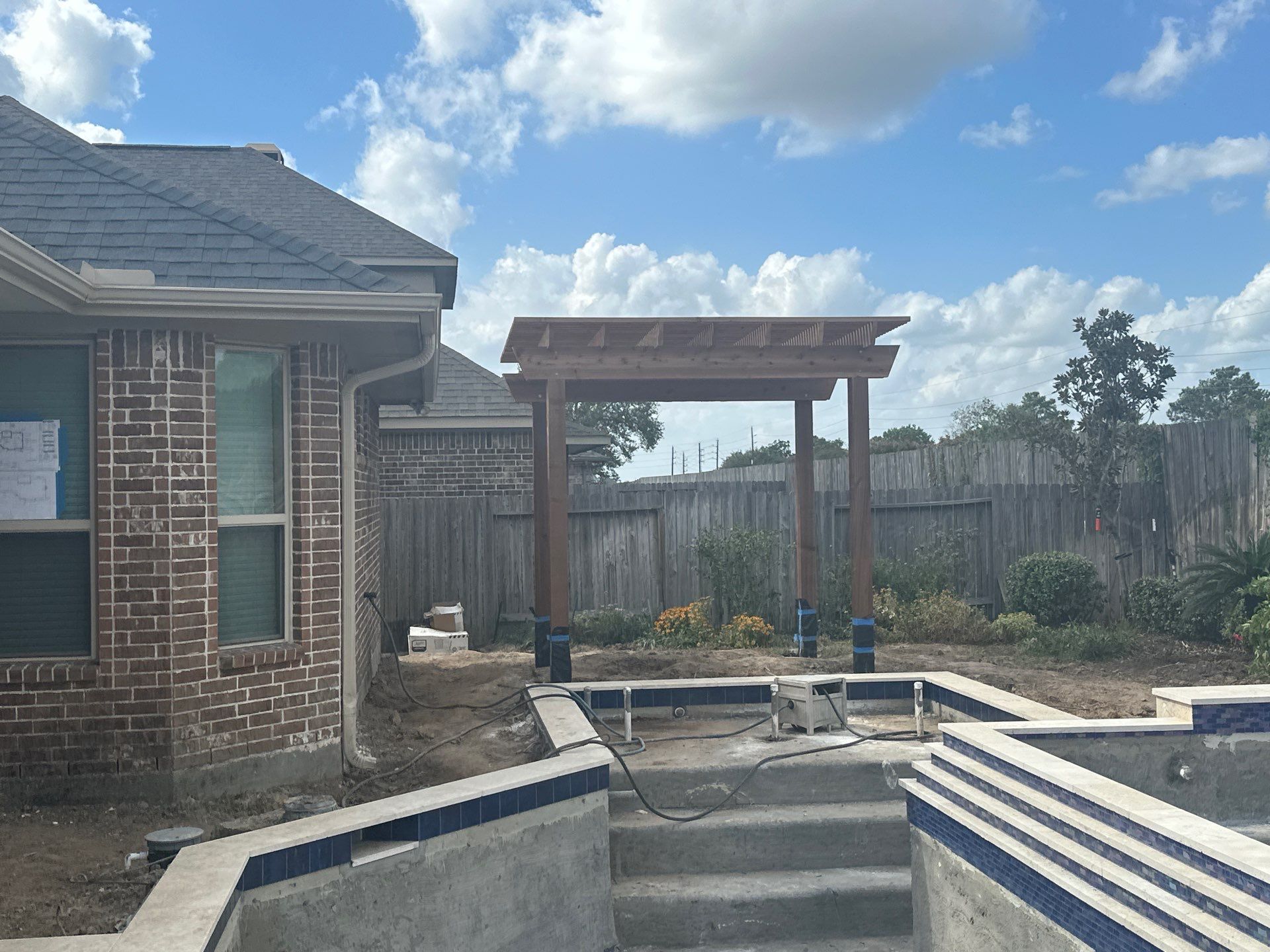 Pergola using Sophalx Crew by SophAlx LLC