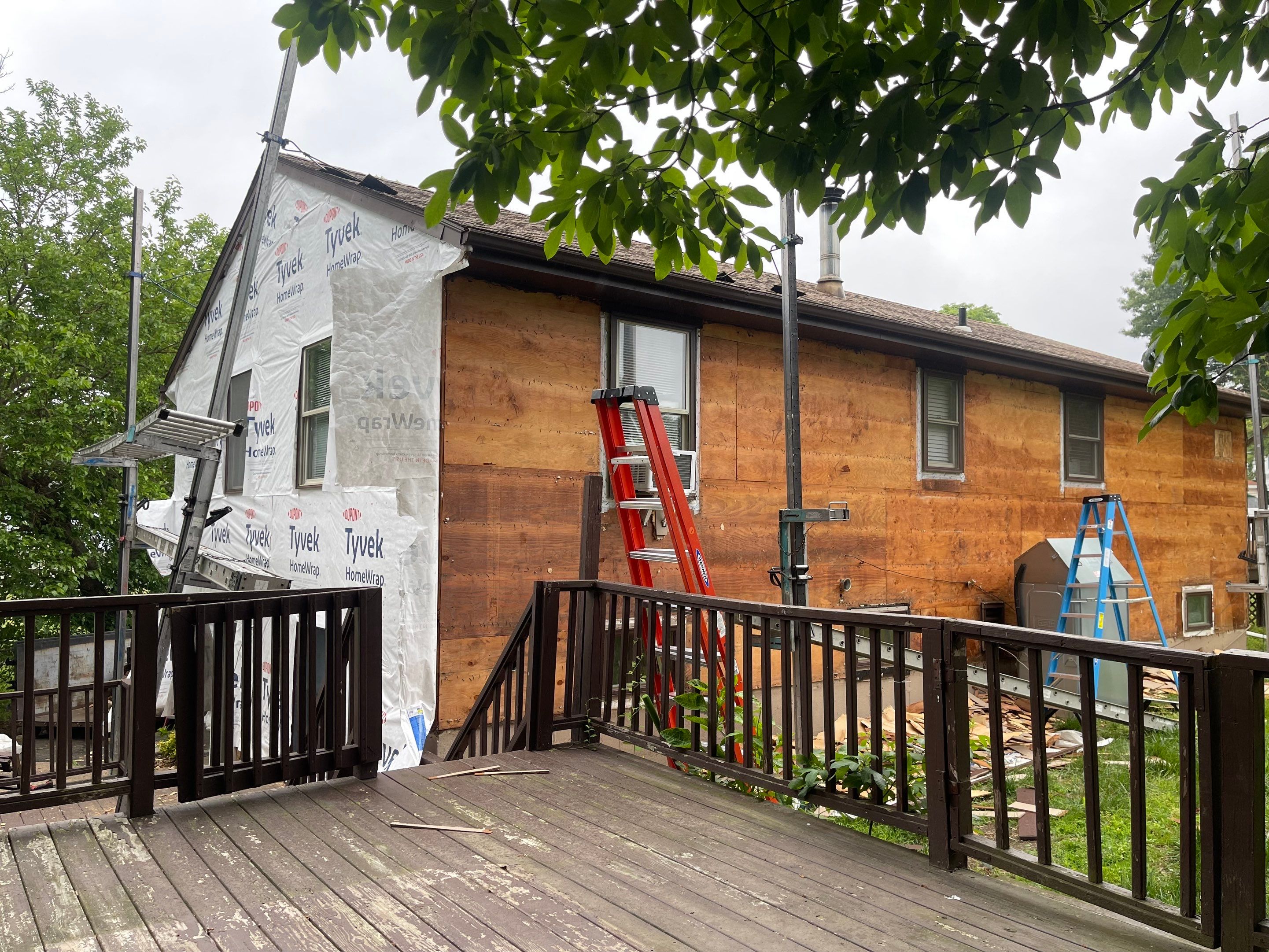 Siding Installation using Certainteed Monogram Seagrass by A Plus Exterior