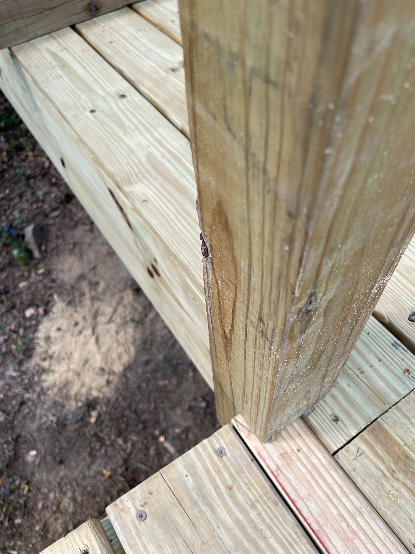 Russet Cove Circle - Deck Installation by Pillar and Pine