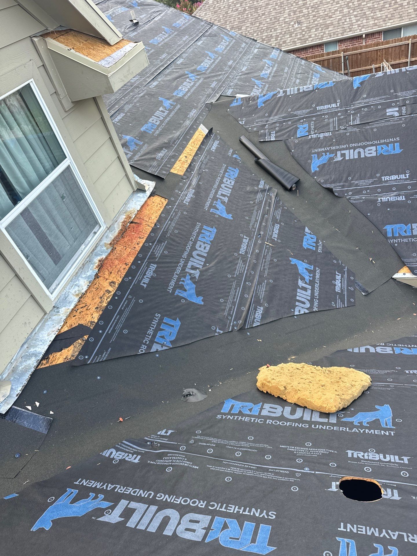 Project in Weatherford by Lonestar Roofing and Restoration LLC.