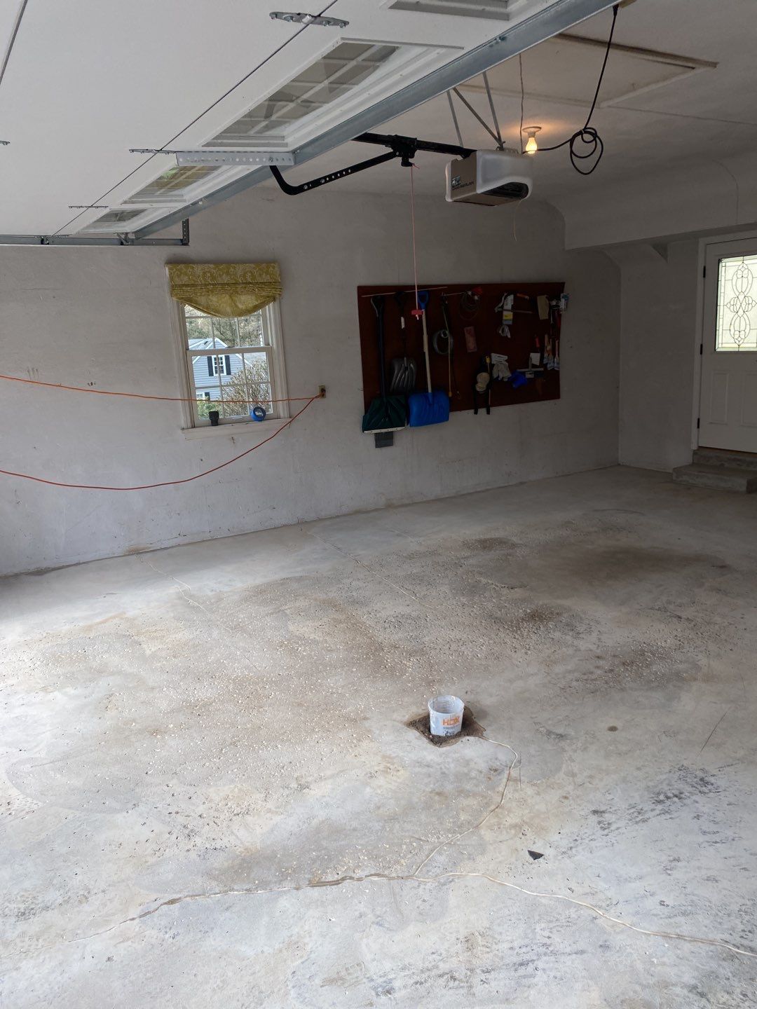 Large Patio + Garage Project in Pittsburgh by Floors in a Day, Inc