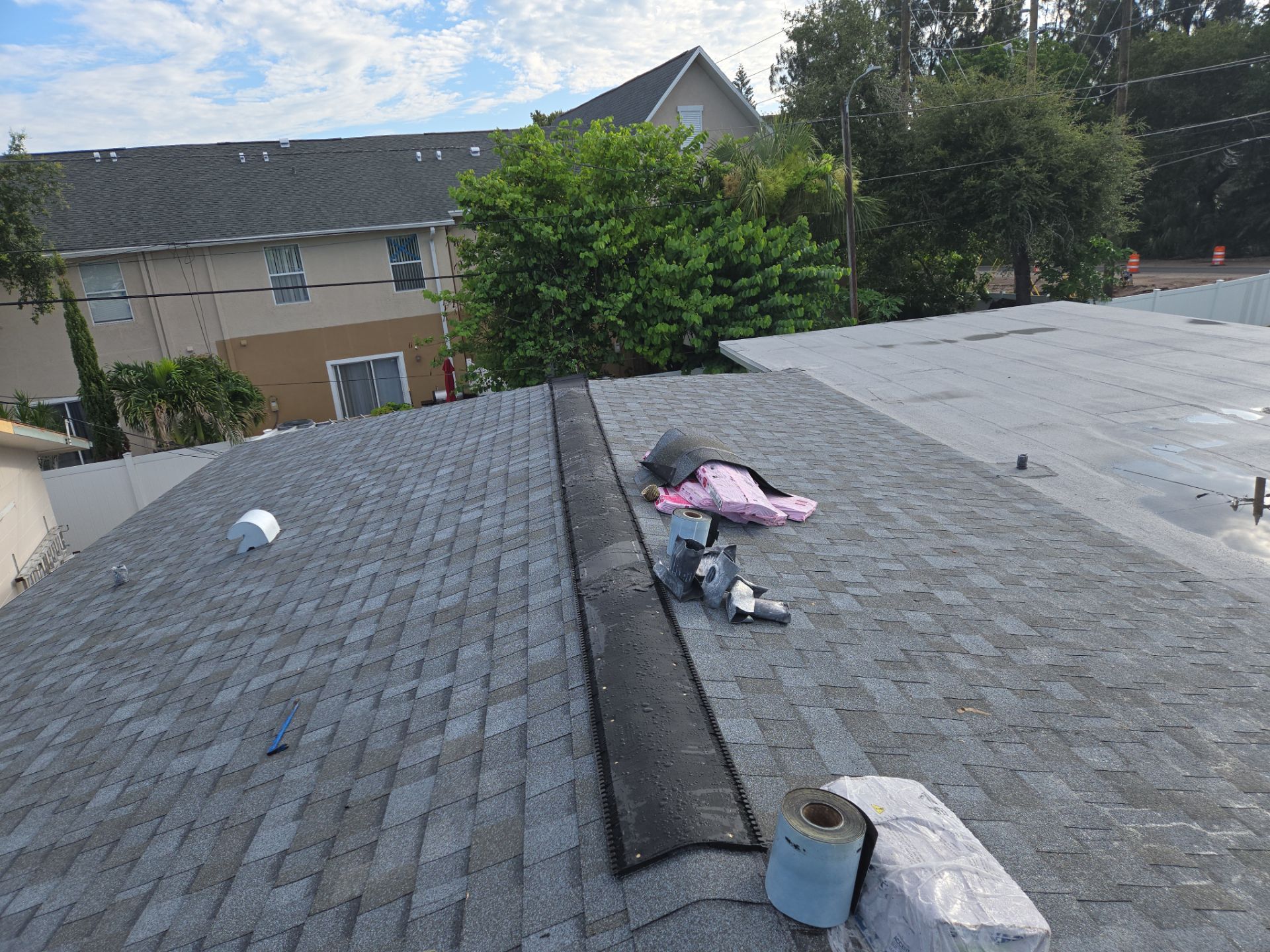 Project in St. Petersburg 33709 by Mitchell Roofing Company LLC 