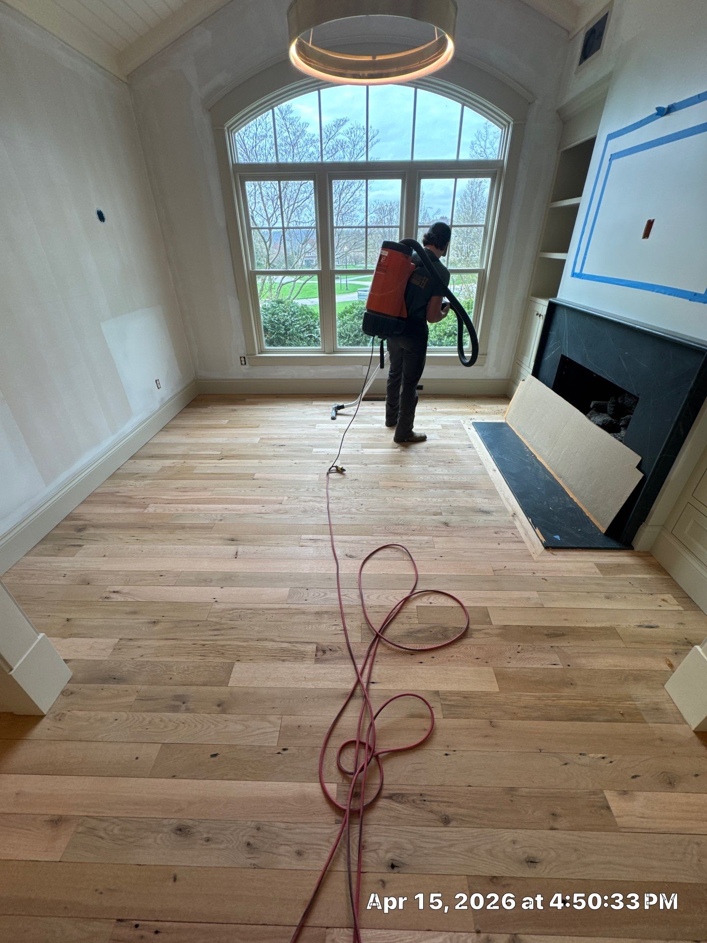 Sand and Finish, Herringbone Feature! by RTBaldwin Hardwood Floors