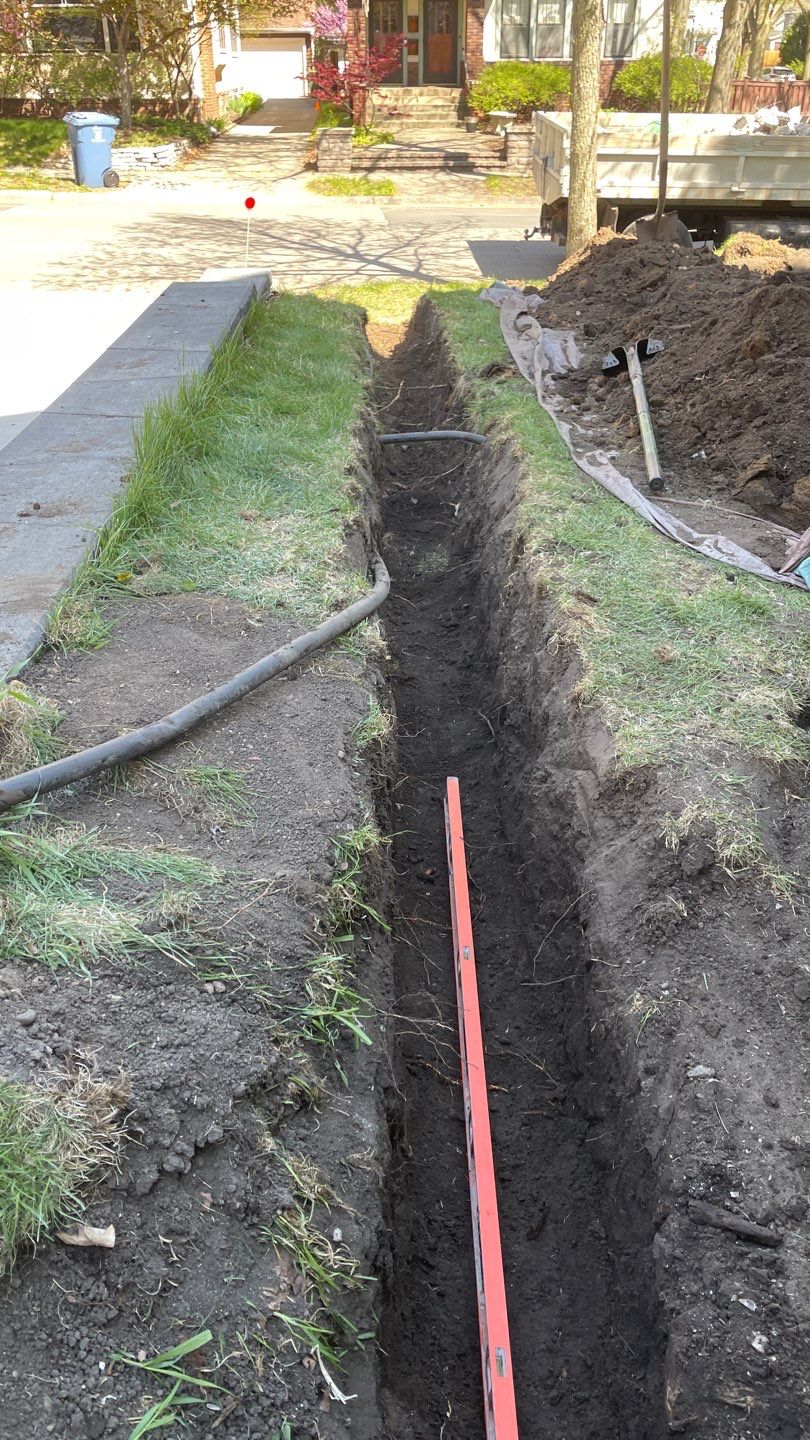 Foundation Drainage Board & French Drain in Southwest Minneapolis by Waterproofing Northeast