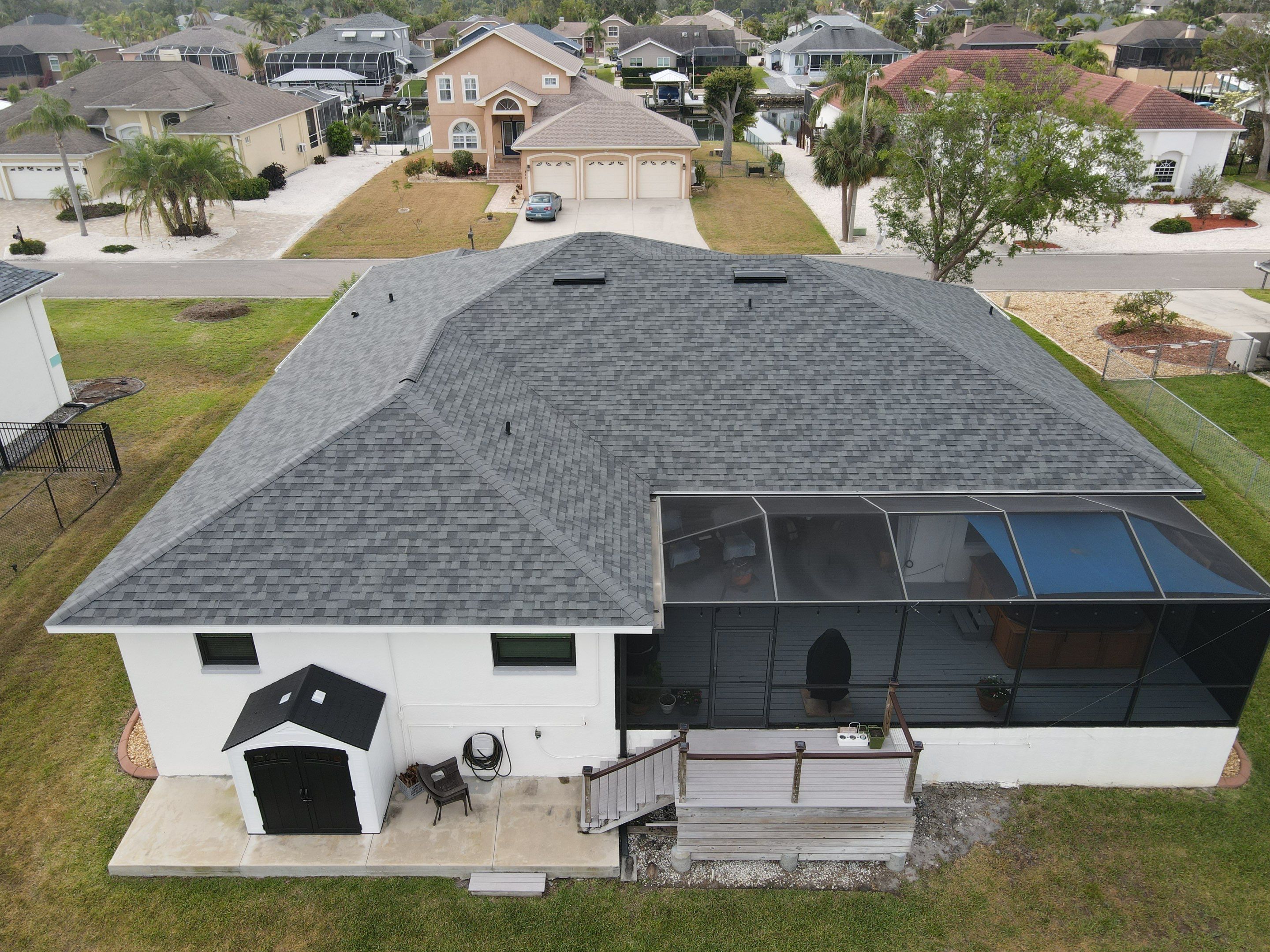 Roof Replacement in Apollo Beach, FL. by Steadfast Roofing