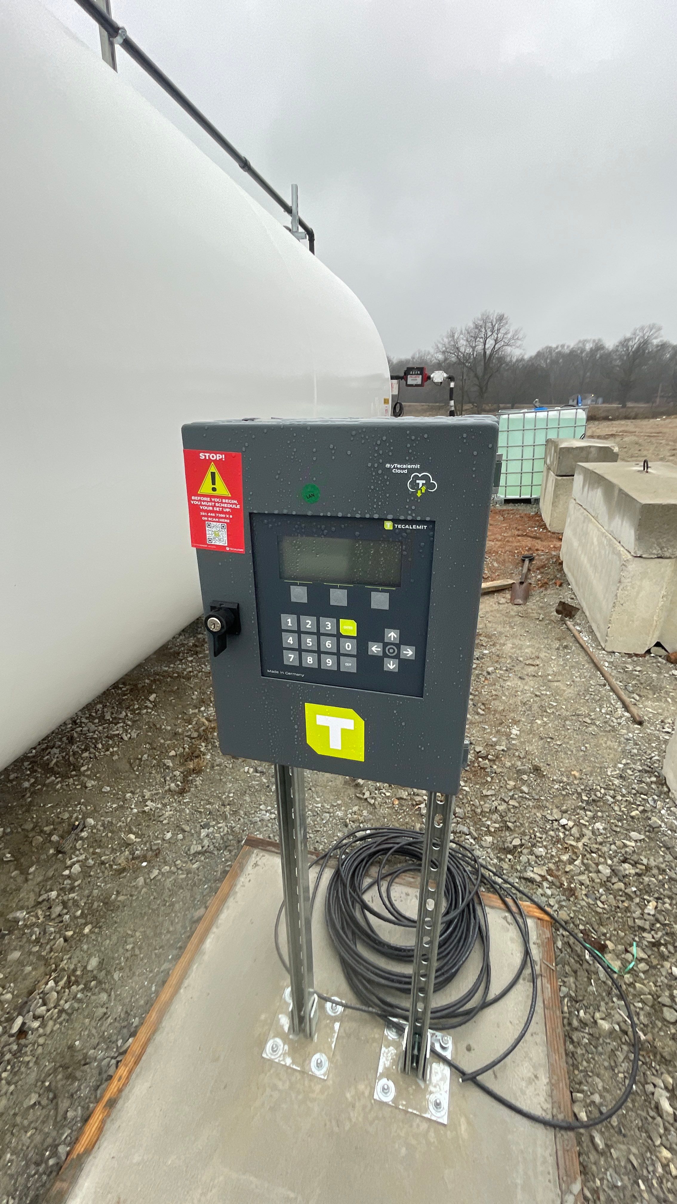 Diesel Fuel Dispensing Station by Argent Electric LLC