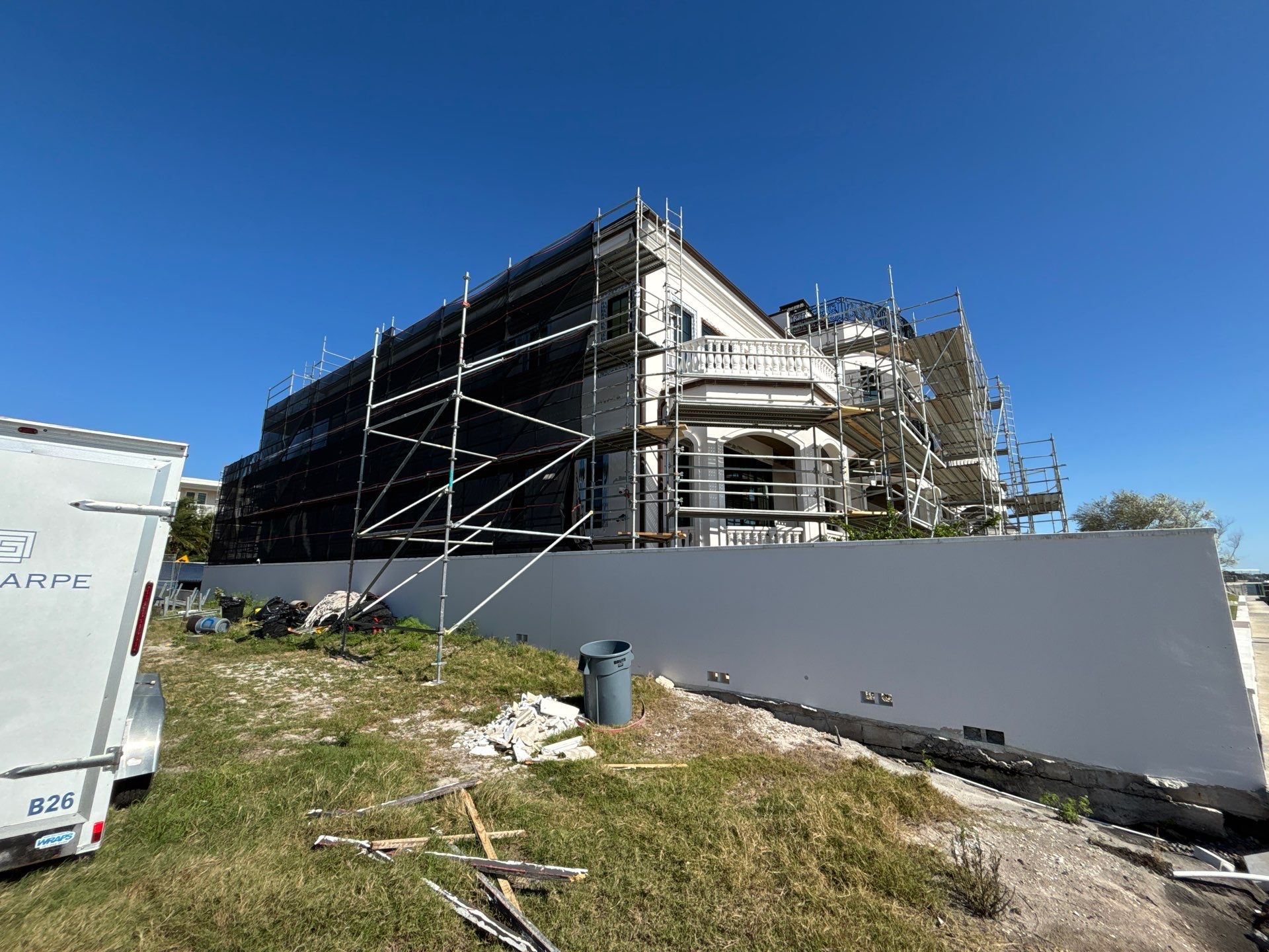 Gutter Installation using Half Round Seamless Gutters in Tampa FL by Gutter Professors