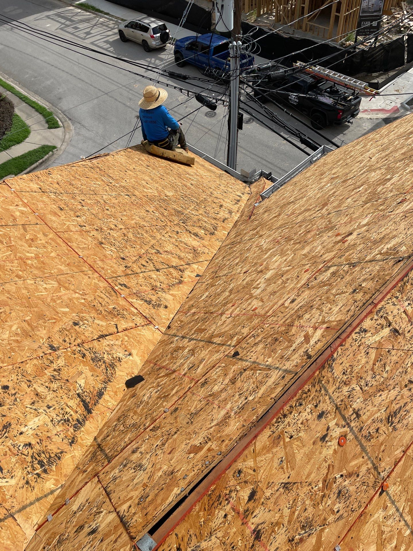 Residential Roofing Repair using Owen's Corning Duration (Lifetime) Shingles by Roof Repair Company