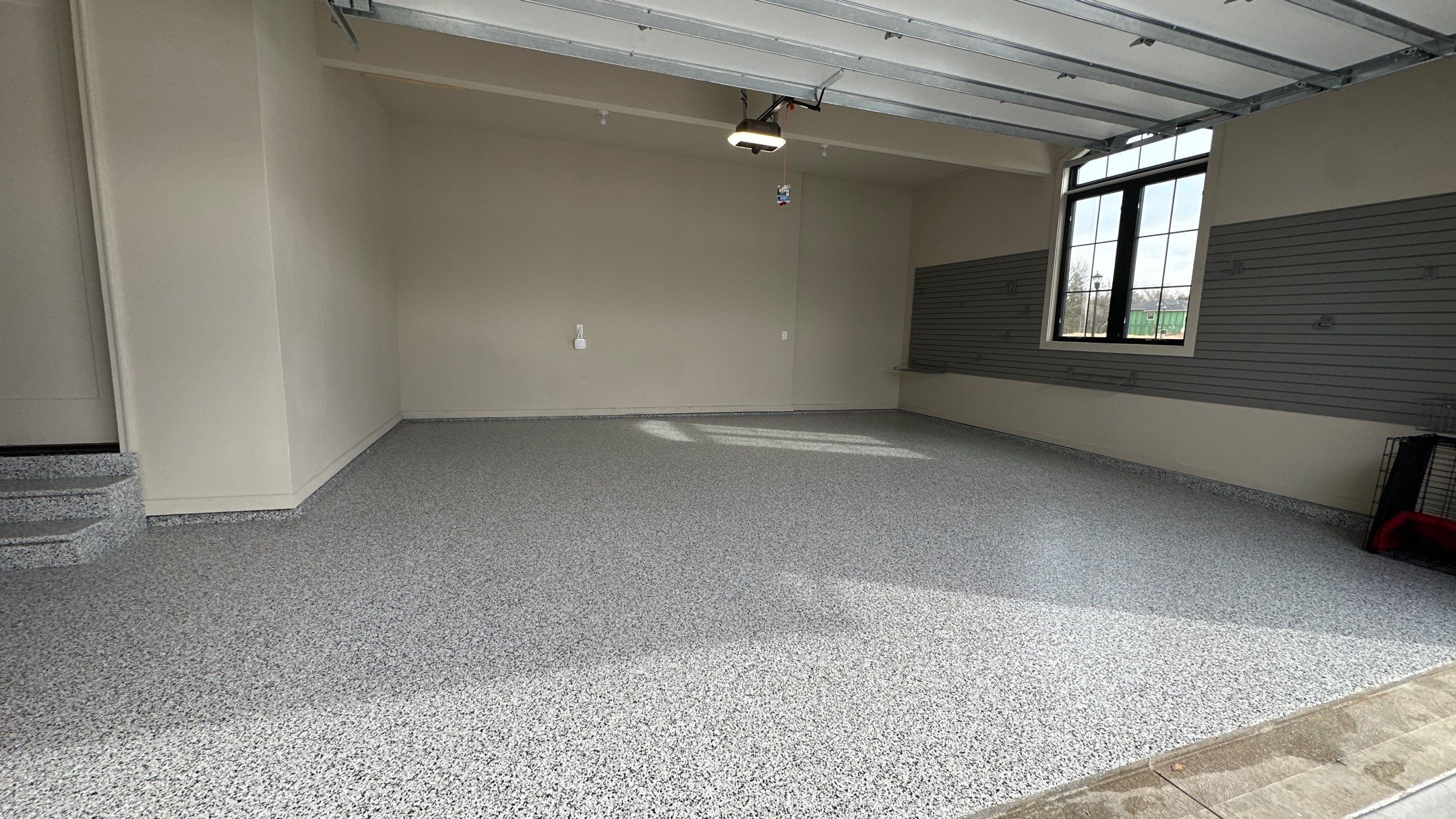 Tim S. added Cabinets and a Banner Garage Floor to his garage by Banner Garage