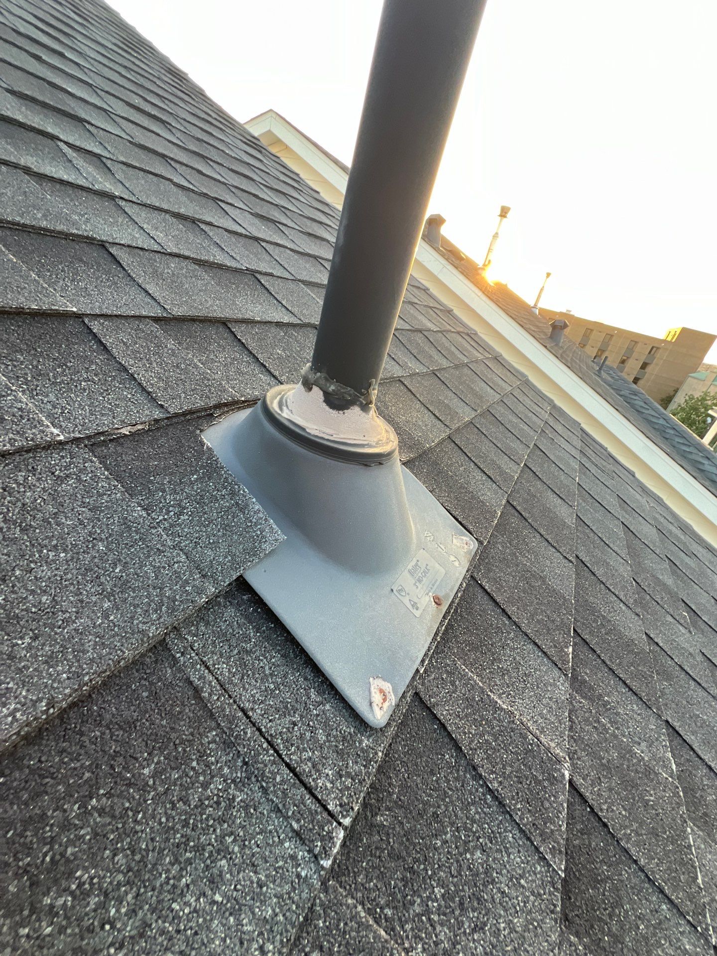 Hail Damage using Owen's Corning Duration (Lifetime) Shingles by Roof Repair Company