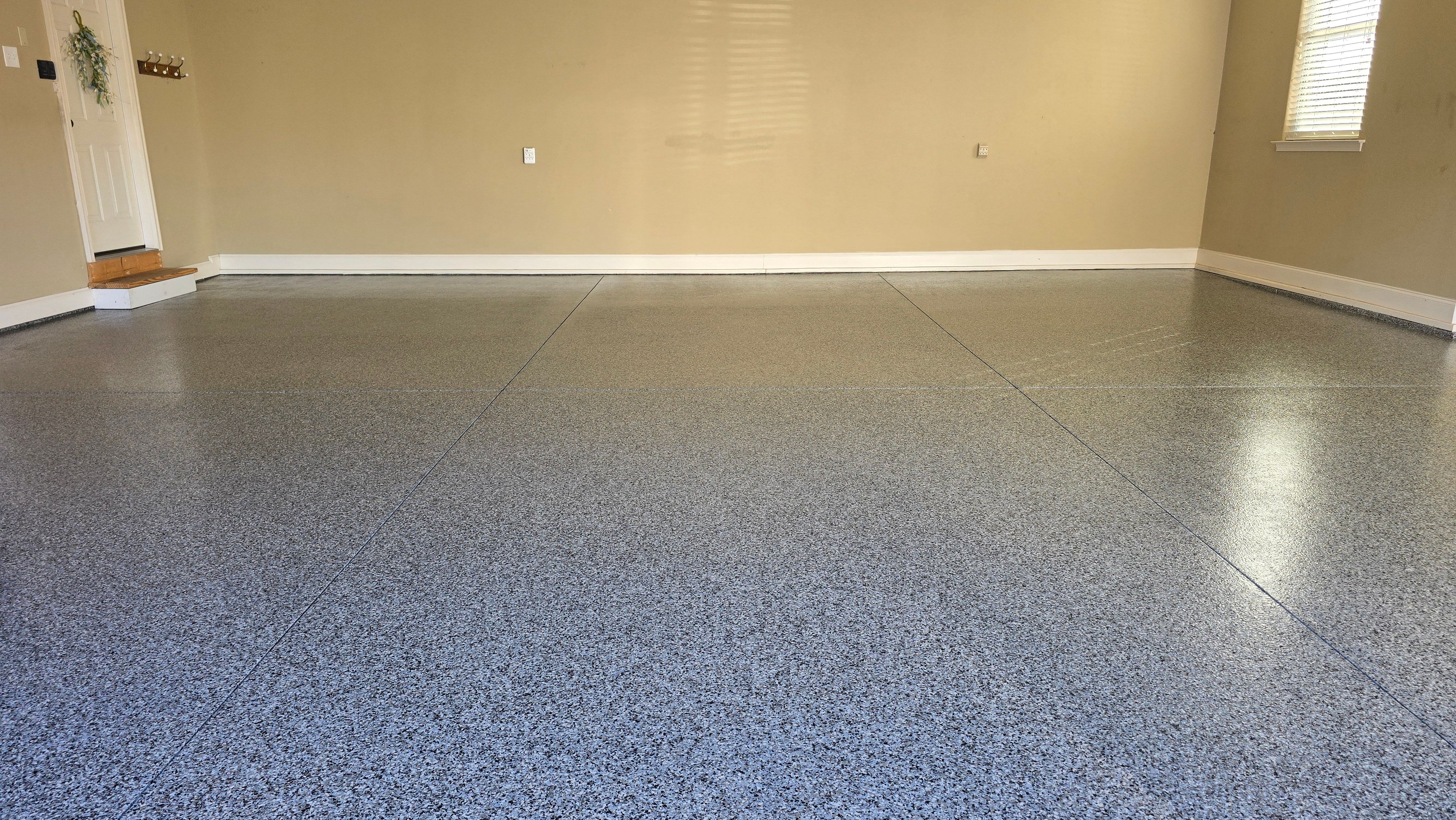 Garage using Morel by Elite Floor Solutions