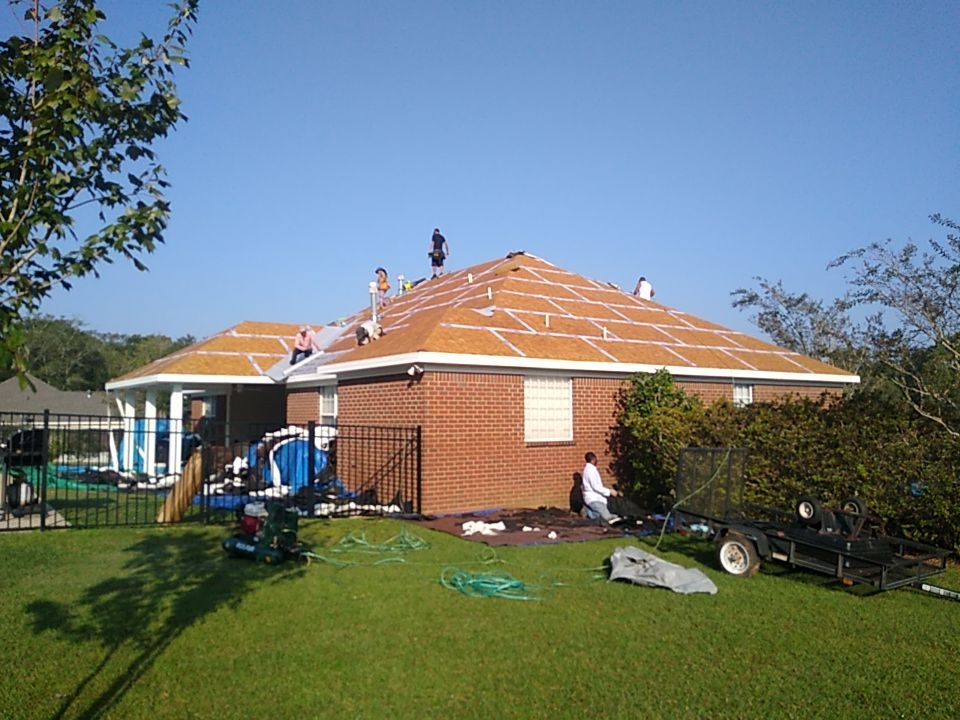 Residential Roofing Installation using Roof Replacement by American Roofing & Construction LLC