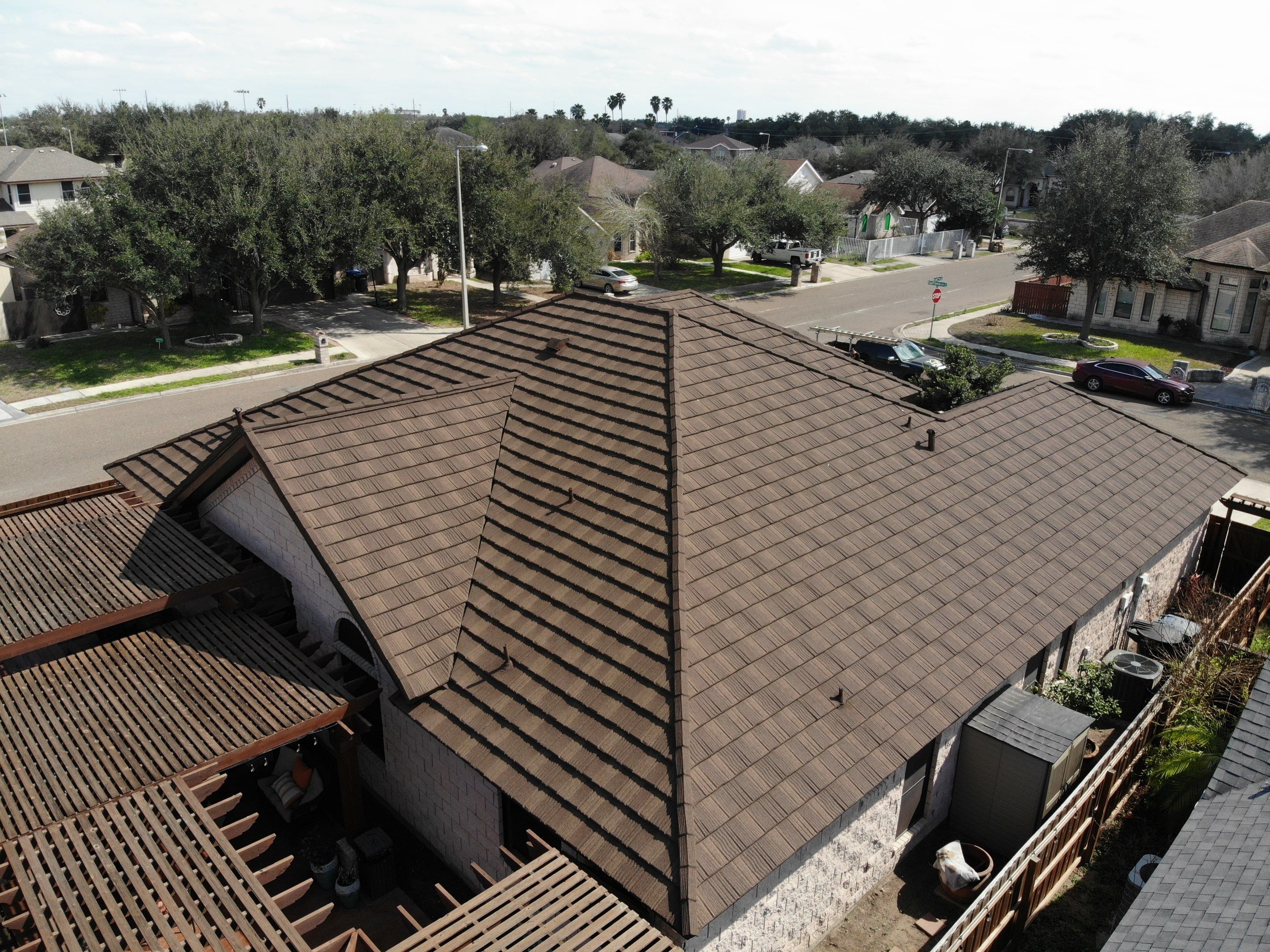 Decra Tile Roof Replacement  by Bison Roofing  