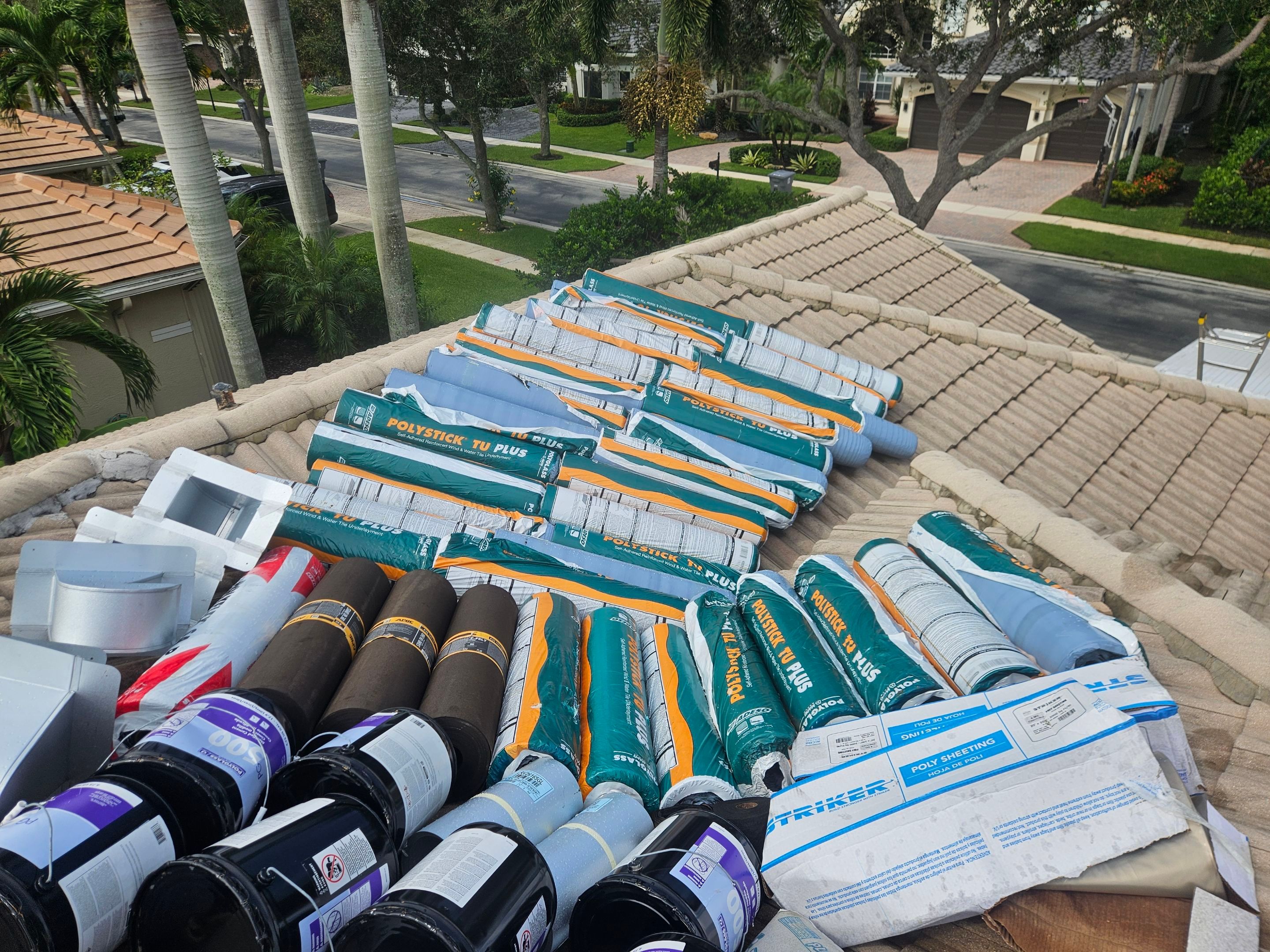 Residential Roofing Installation using Westlake Roofing Tile by BLUES BROTHERS ROOFING