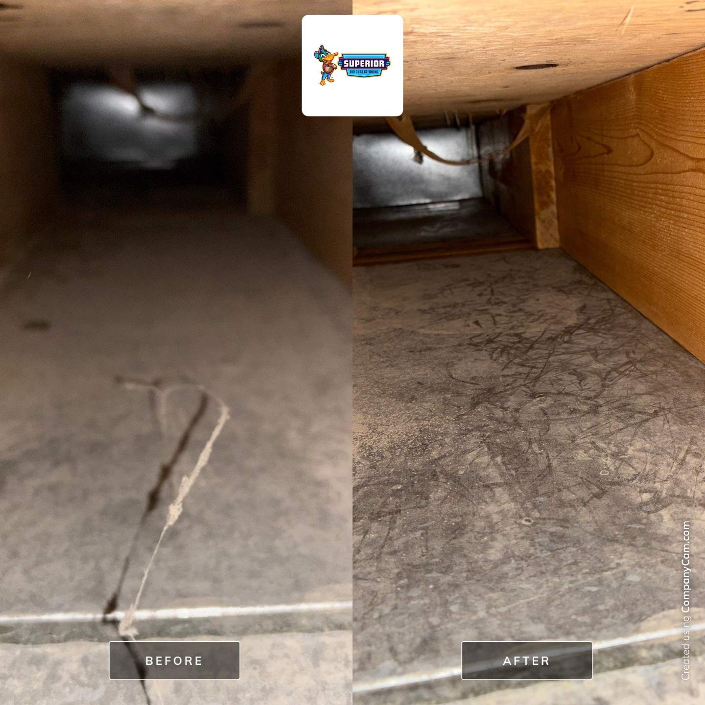 Air Duct Cleaning With a Vacuum Truck in Darlington, PA by Superior Air Duct Cleaning