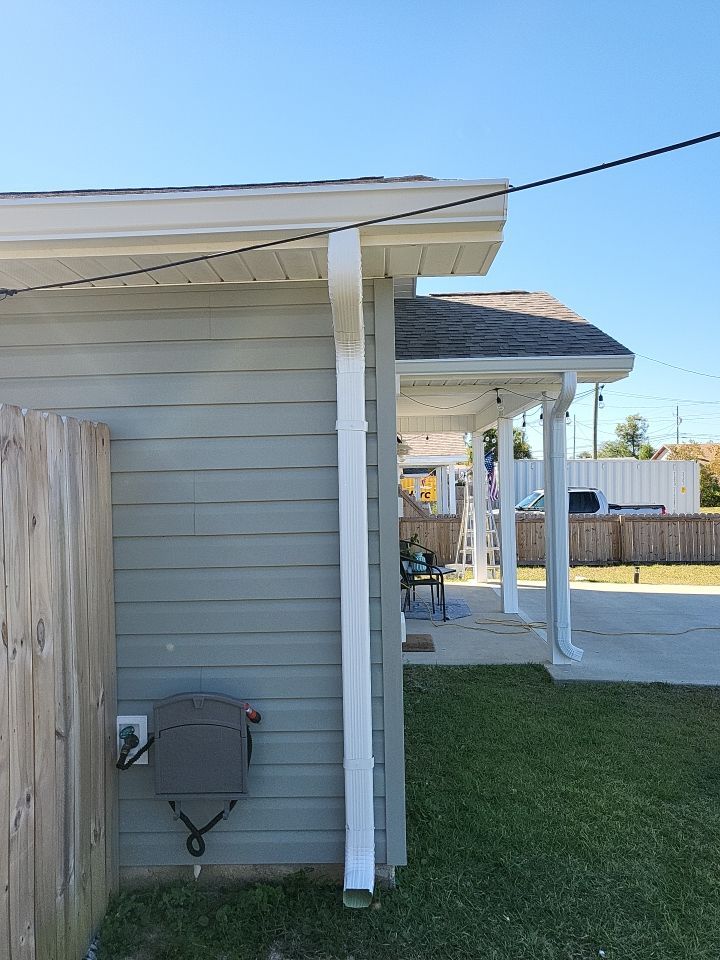 Gutter Installation using K-Style Gutters by Gutter Professors