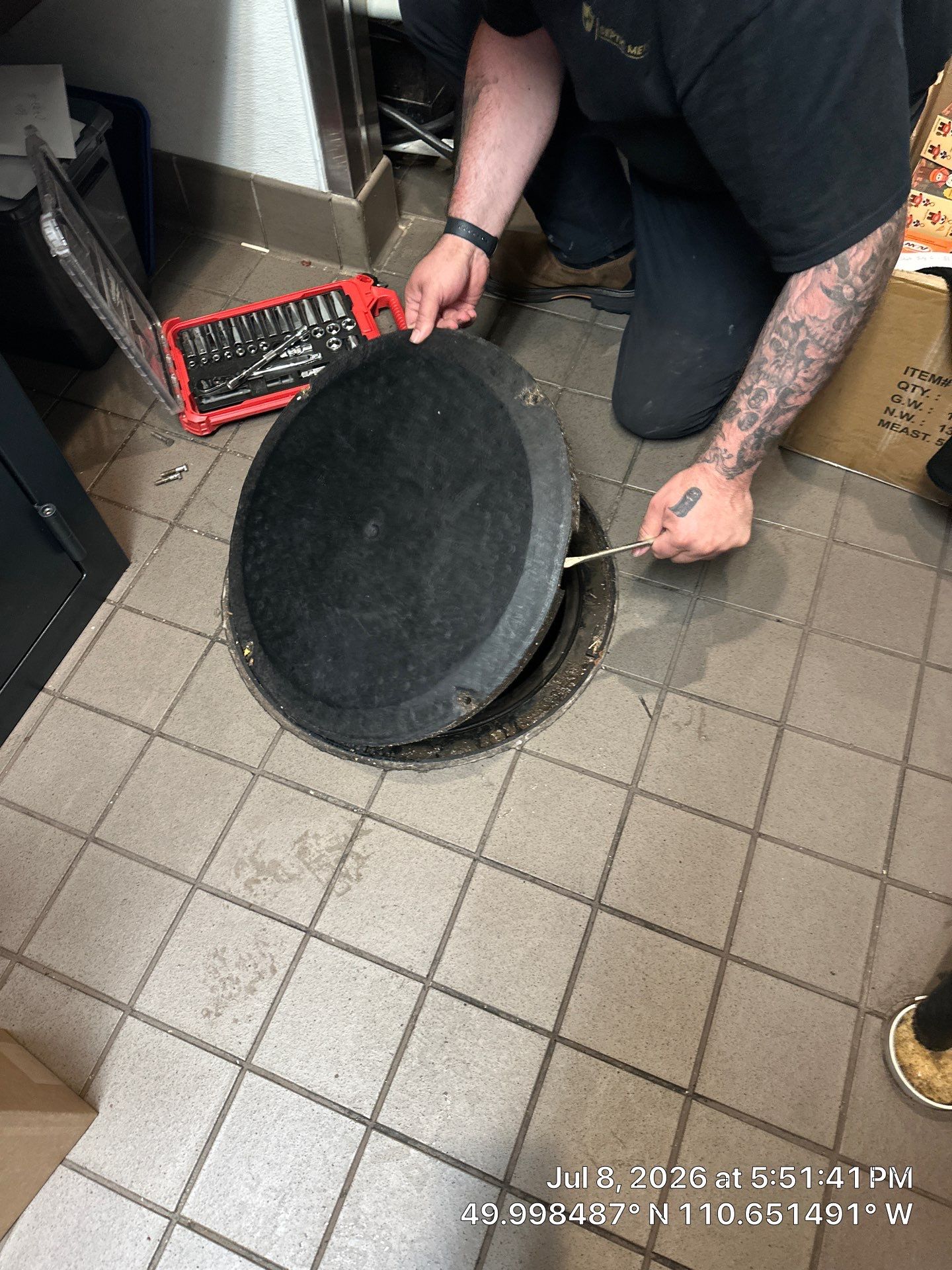 Commercial Drain Line Cleaning and Camera Inspection in Medicine Hat by Septic Medic Inc.