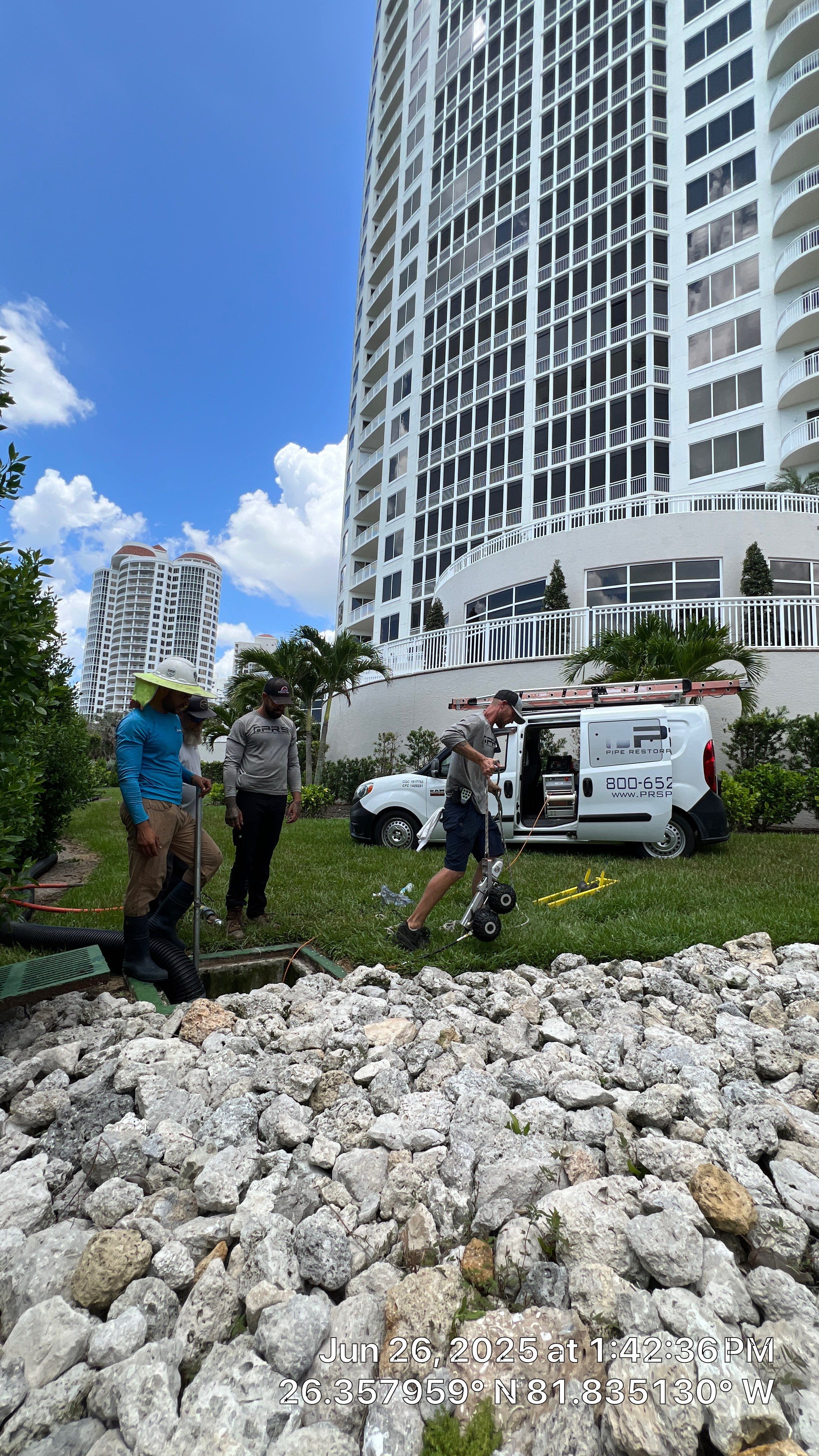 Bonita Bay Condo Stormwater Maintenance with PRS by Don Mar, Inc. Storm Water Solutions