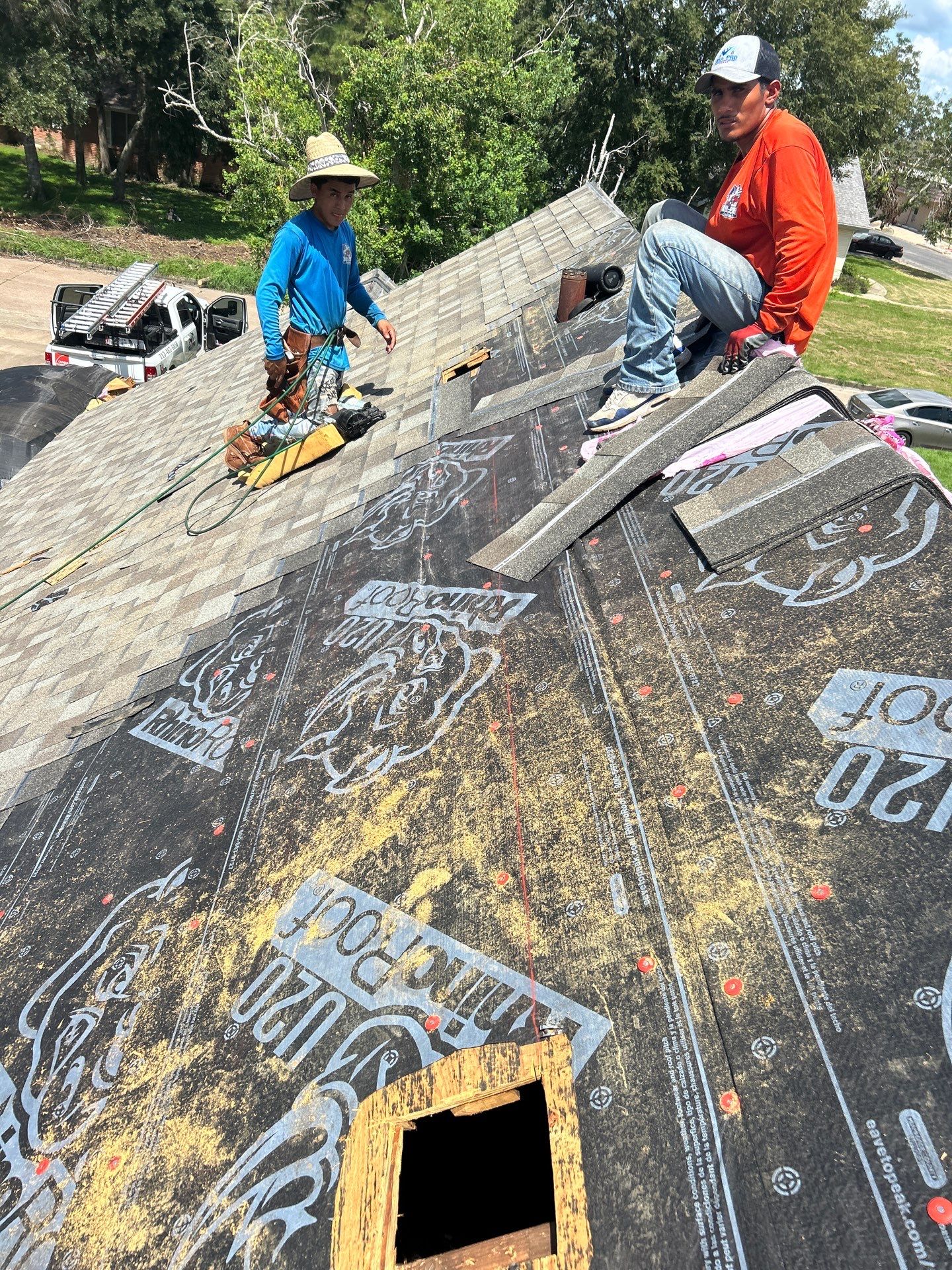 Residential Roofing Repair using Owen's Corning Duration (Lifetime) Shingles by Roof Repair Company