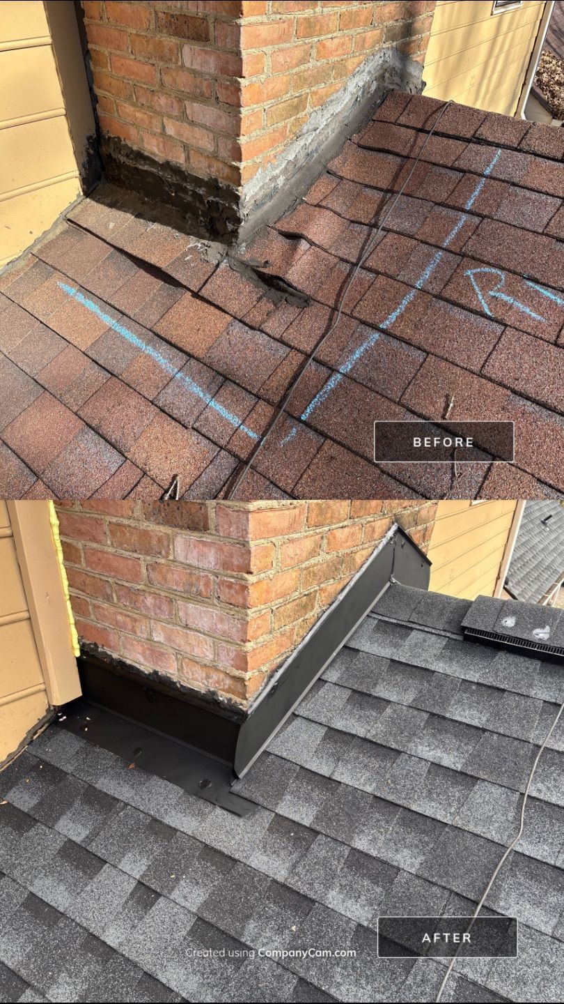 Roof replacement by Deerfield Roofing LLC
