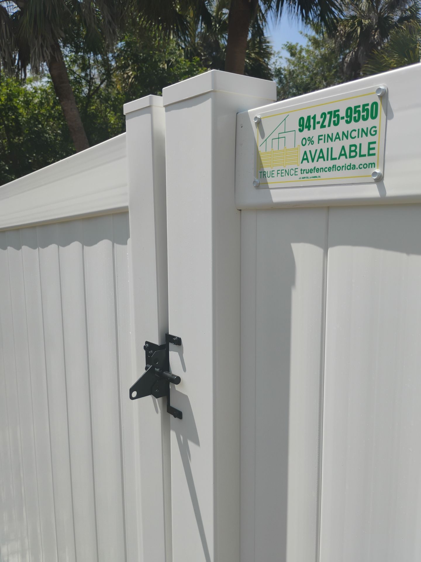 Vinyl Fence in North Port by True Fence LLC
