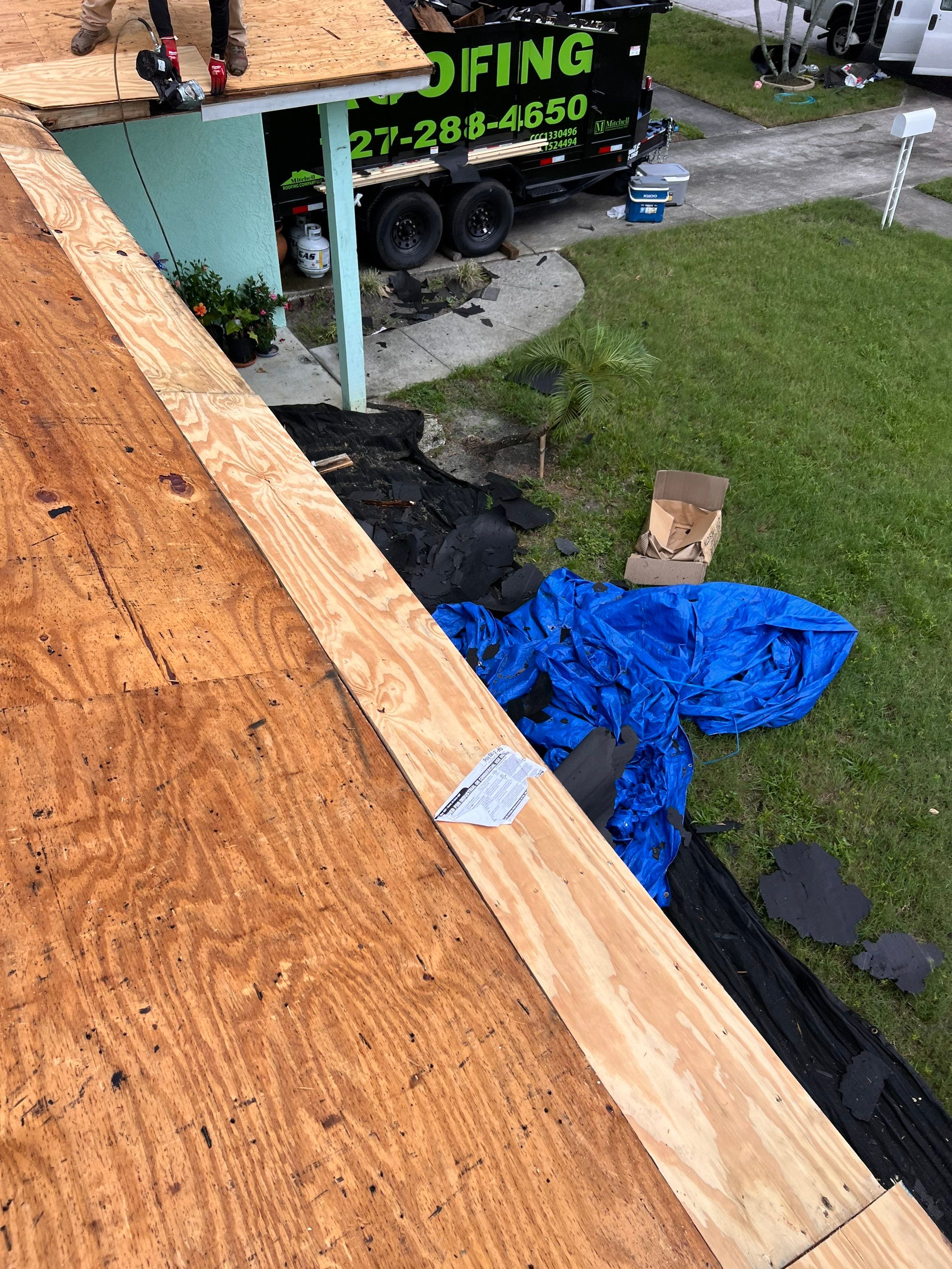 Project in Pinellas Park 33782 by Mitchell Roofing Company LLC 