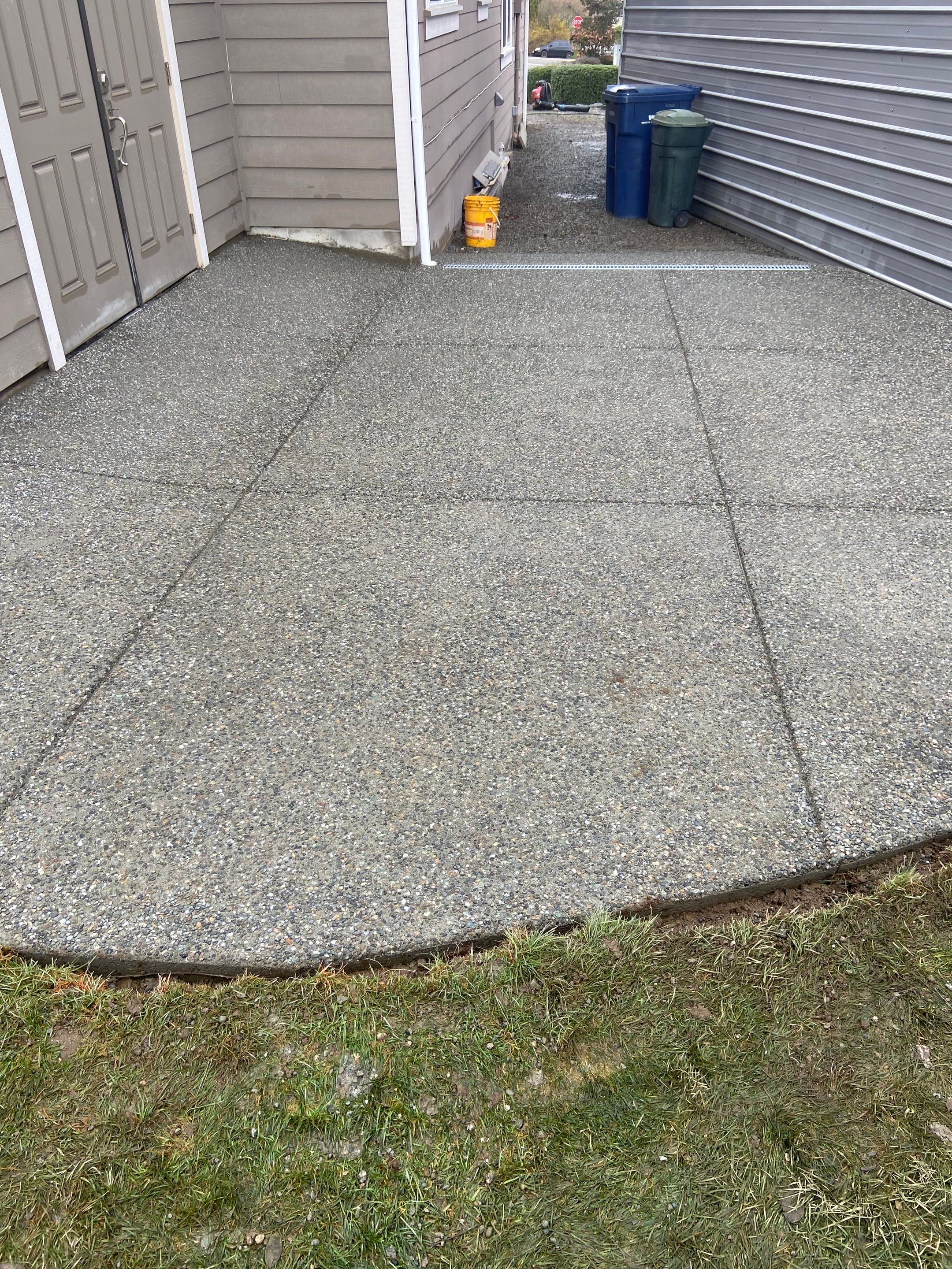 Wayne | Concrete patio & Walkway by Jireh Asphalt & Concrete Inc 