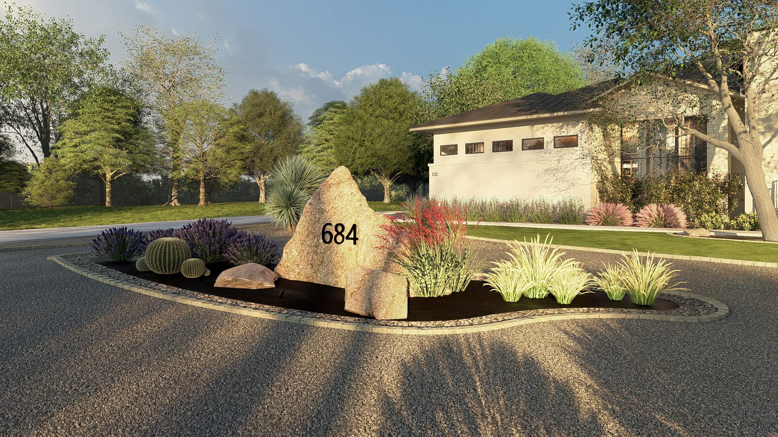 3D Design Render, Bulverde Tx. by Hole In One Lawns, LLC