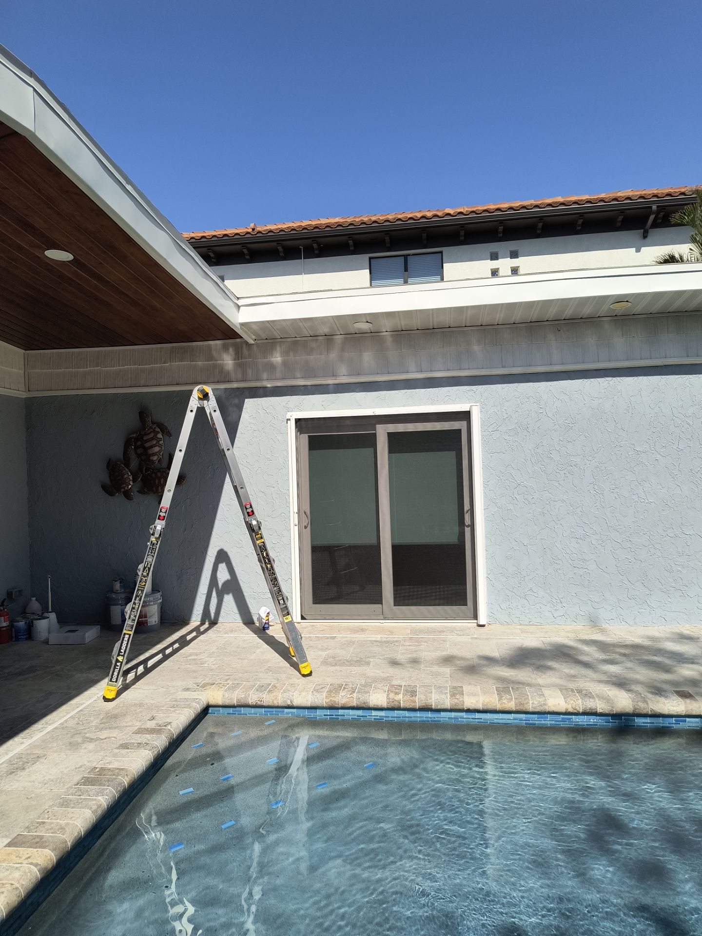 New Metal Soffit and Fascia in Siesta Key FL by Gutter Professors