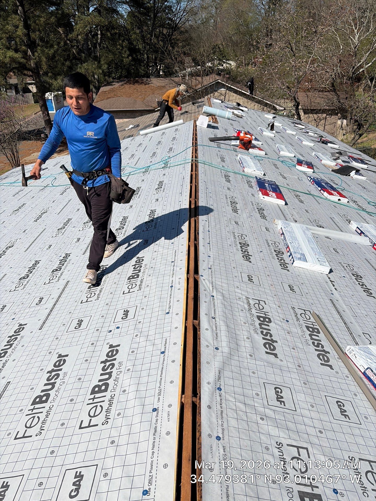 Full Roof Replacement and Storm Damage Restoration in Hot Springs by Temple Roofing and Exteriors