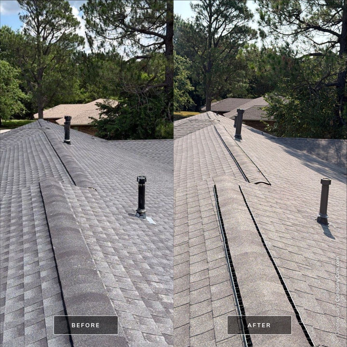 GAF Timberline Architectural Shingle Roof Replacement in Wynnewood by BANA Roofing and Solar Supply