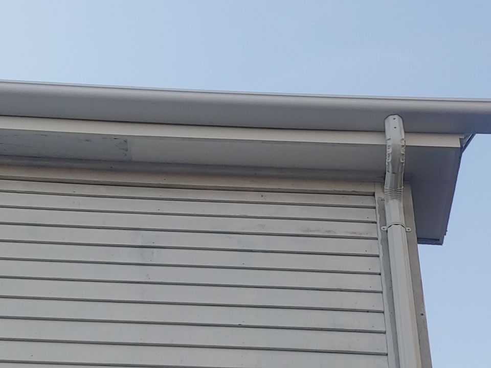 Gutter Installation using 4x6 Fiberglass Gutter in Weston, MA by Gutter Pro Enterprises