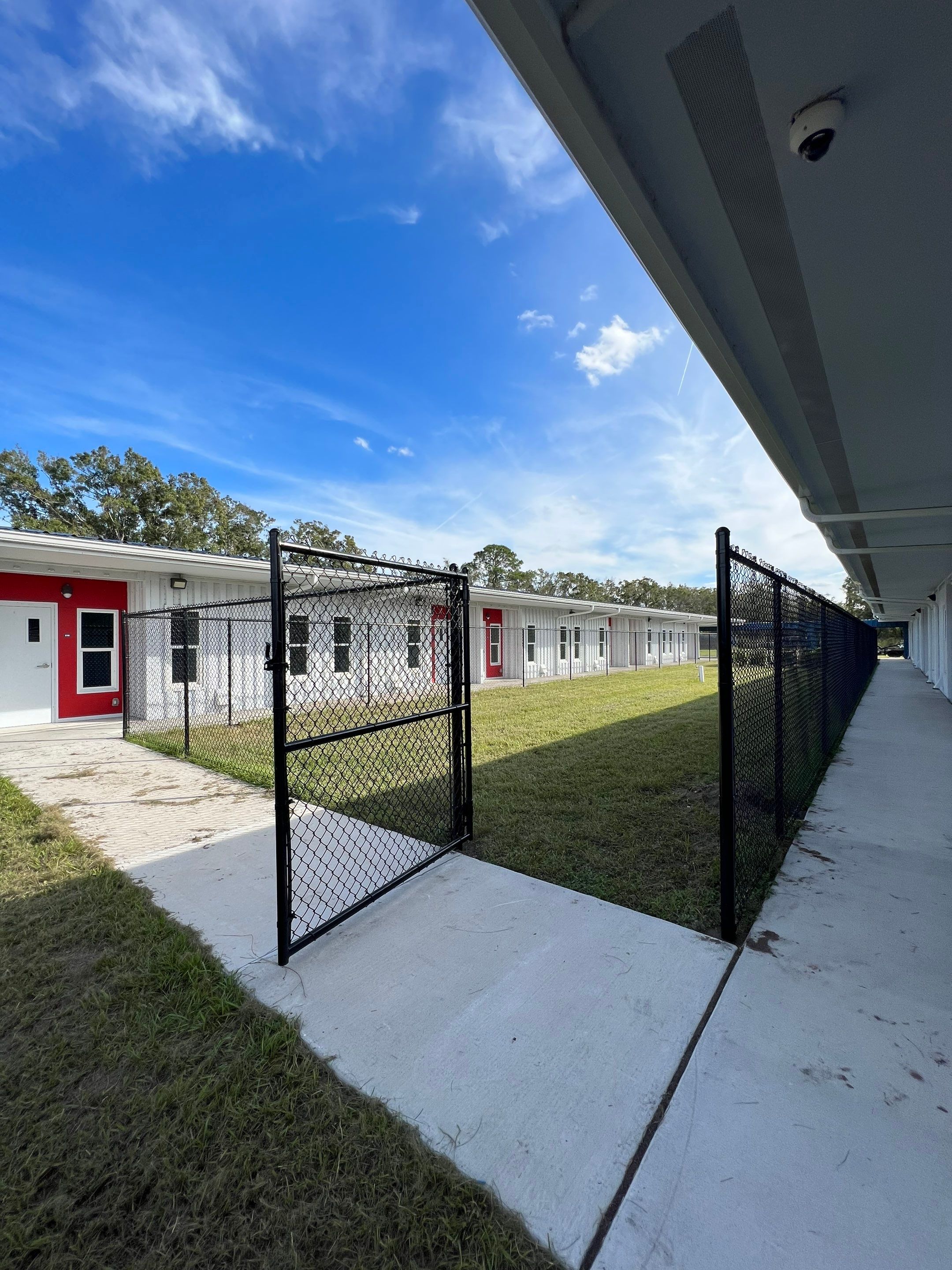 Chain-link Fence Installation using Galvanized Chain Link Fence by Asap fence and gates, LLC