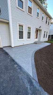 Oxford Slate Stamp w/ Border Walkway