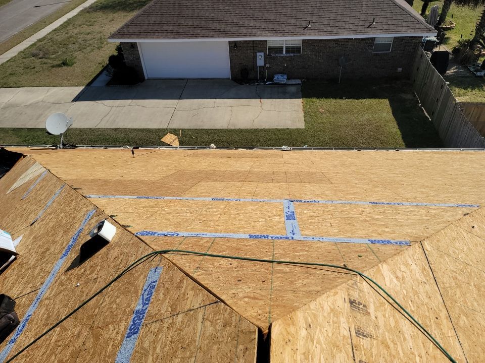Residential Roofing Installation using Roof Replacement by American Roofing & Construction LLC