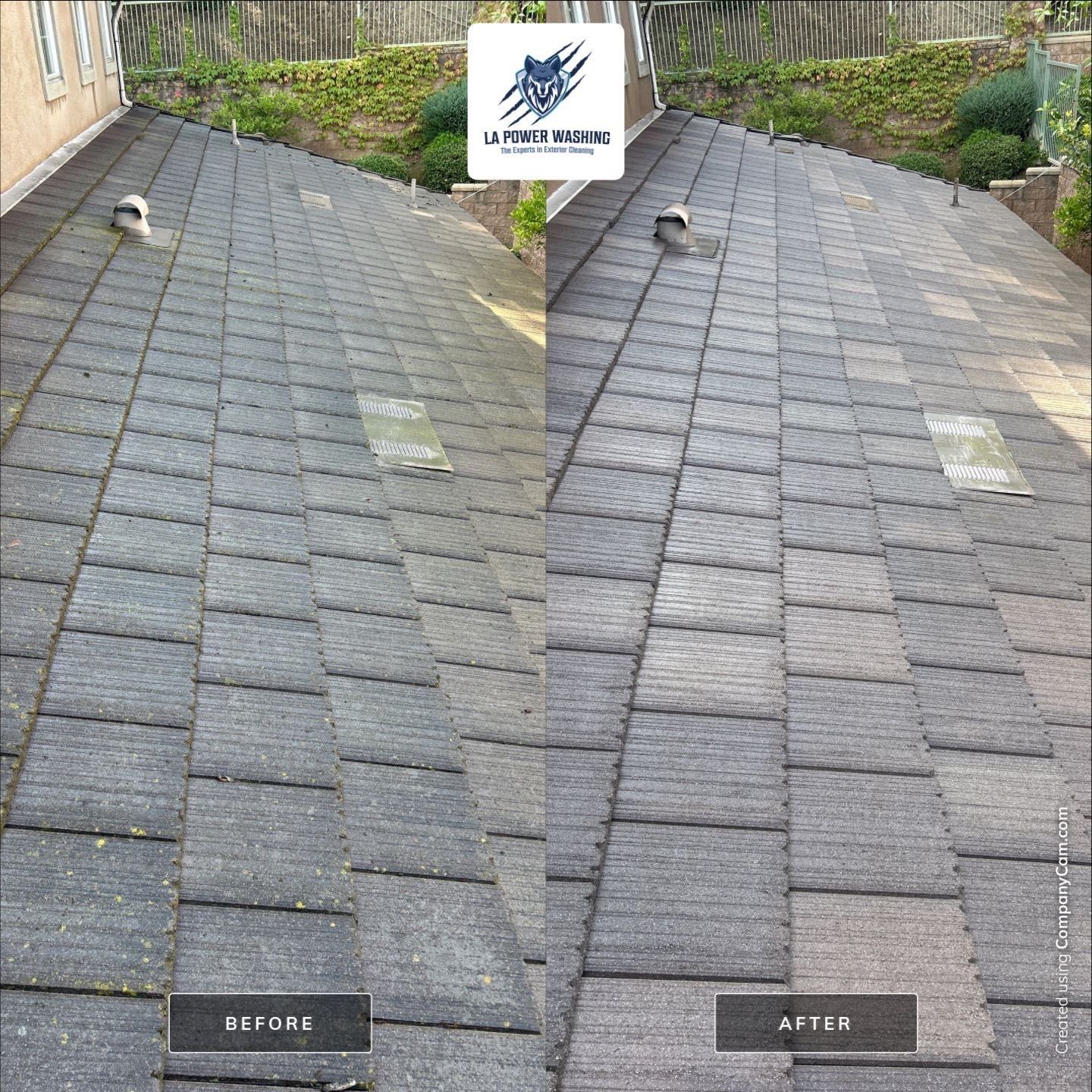 Roof Cleaning by La Power Washing Inc