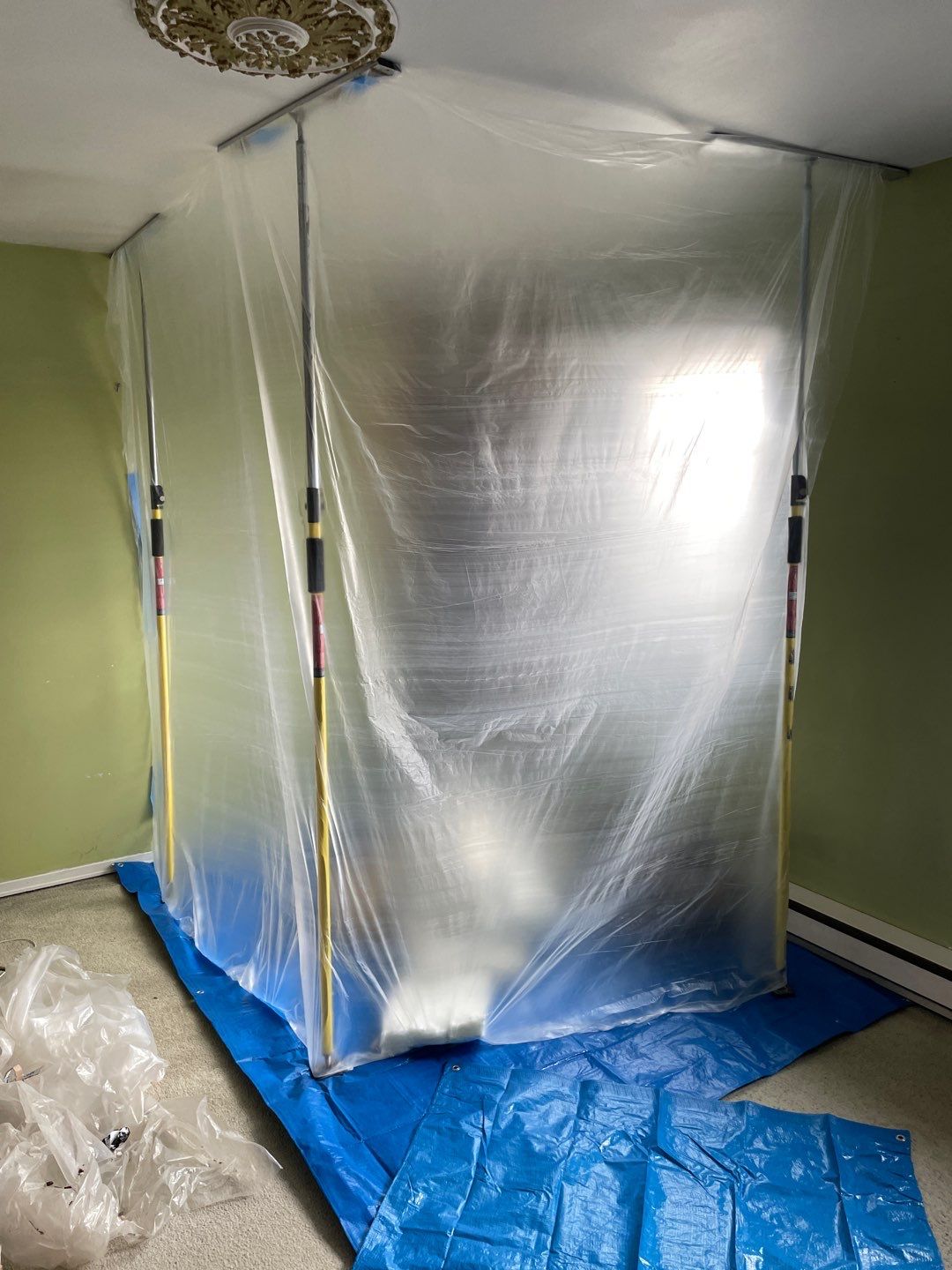 Water damage caused structural work by Eco-Nature Construction Inc.